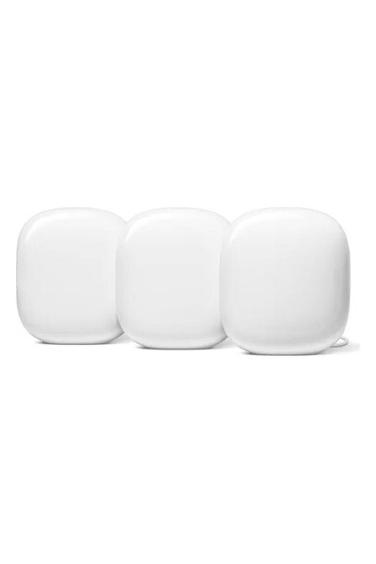 Google Nest Pro Wifi 6e Sistem 3 Paket Beyaz