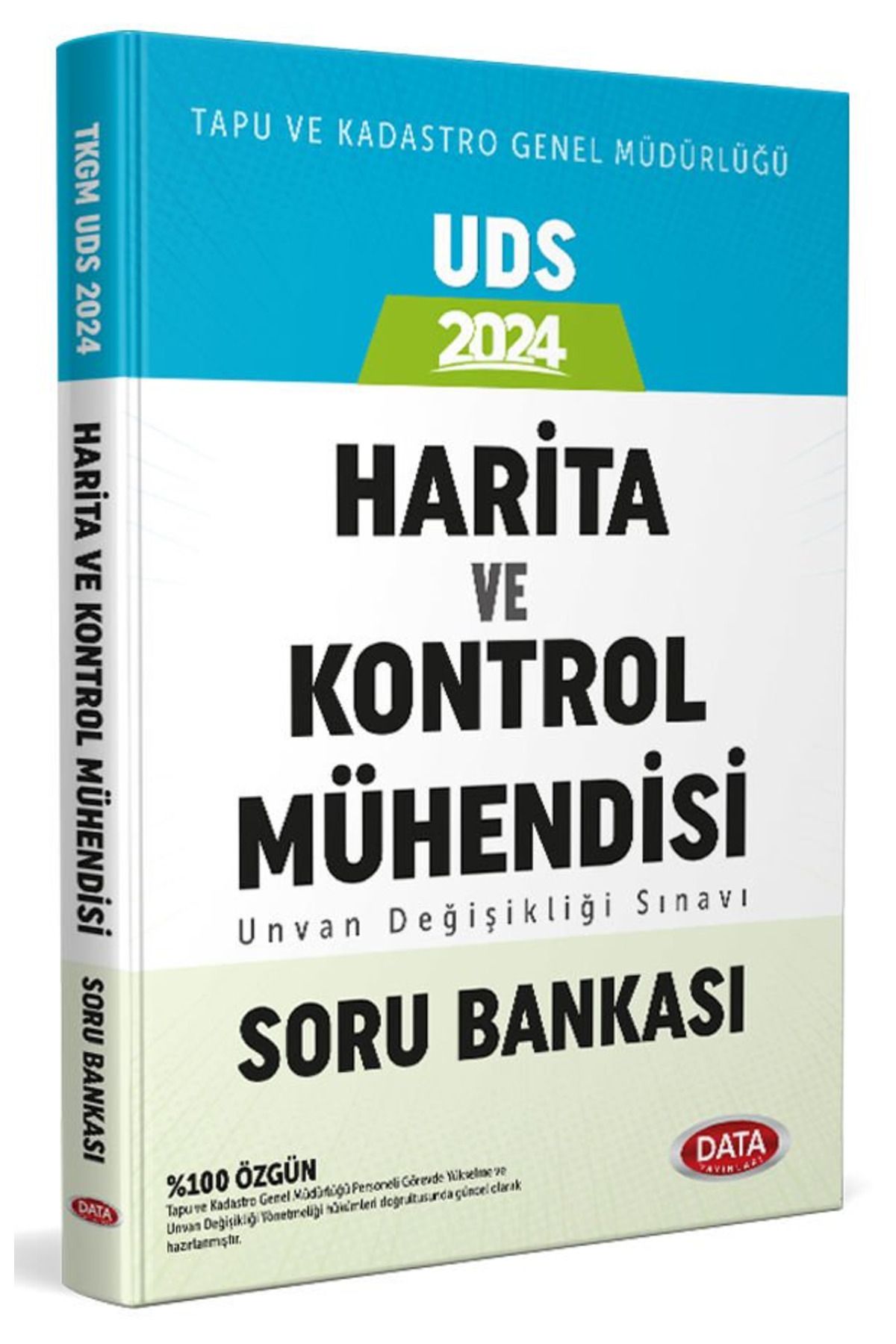 Data Yayınları Tapu ve Kadastro Genel Müdürlüğü Harita ve Kontrol Mühendisi Unvan Değişikliği Sınavı Soru Bankası