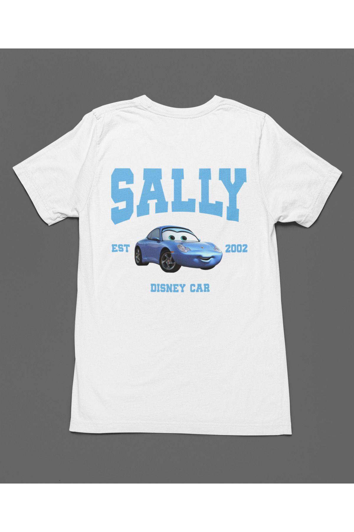 Bumeta Sally Arabalar Cars Şimşek McQeen Unisex Tişört T-Shirt