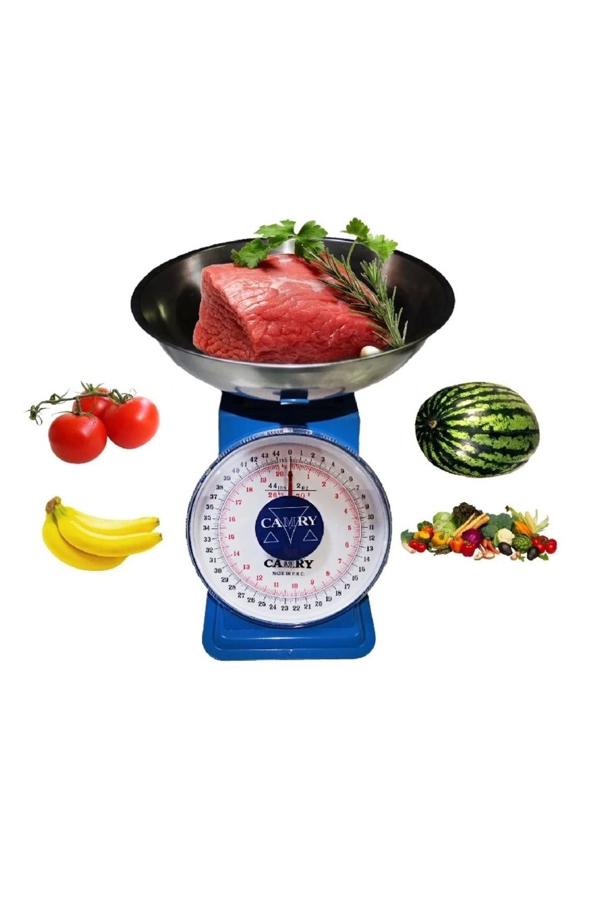 Modafiks 10 Kg Mekanik Çukur Kefeli İbreli Terazi