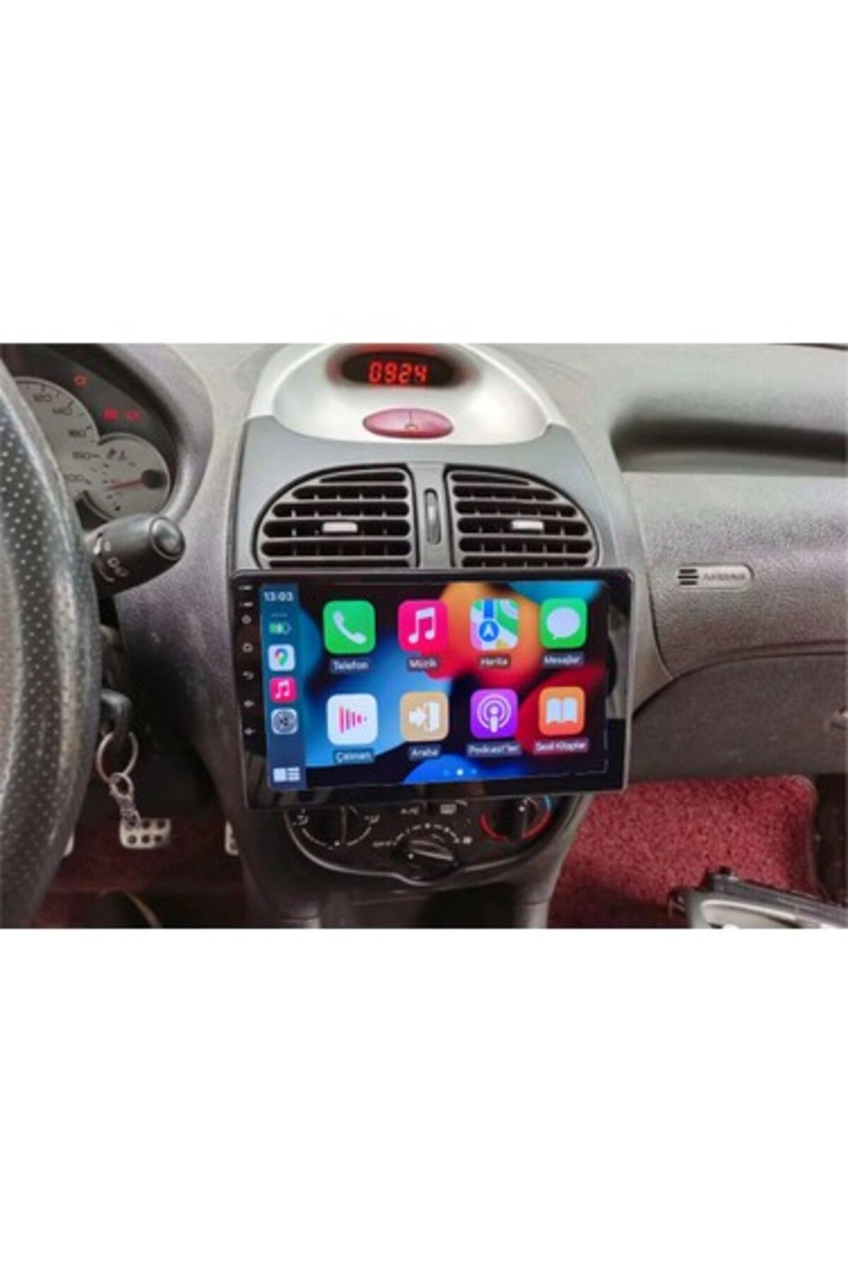 SOUNDCİTY PEUGEOT 206 2002-2010 MULTİMEDYA CARPLAY EKRAN SETİ 2 GB RAM 32 HAFIZALI