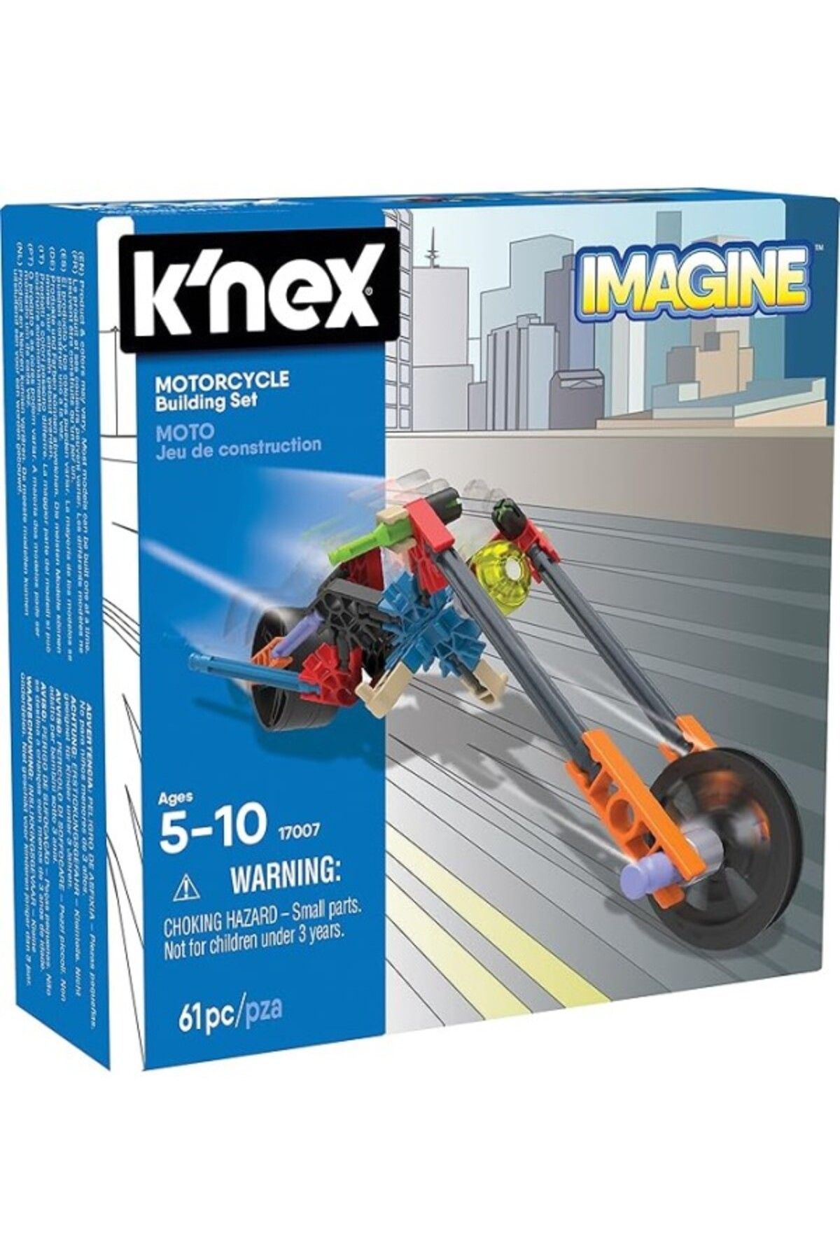 ShopZum K'Nex 17008 Motorcycle Yapım Seti, 61 Parça
