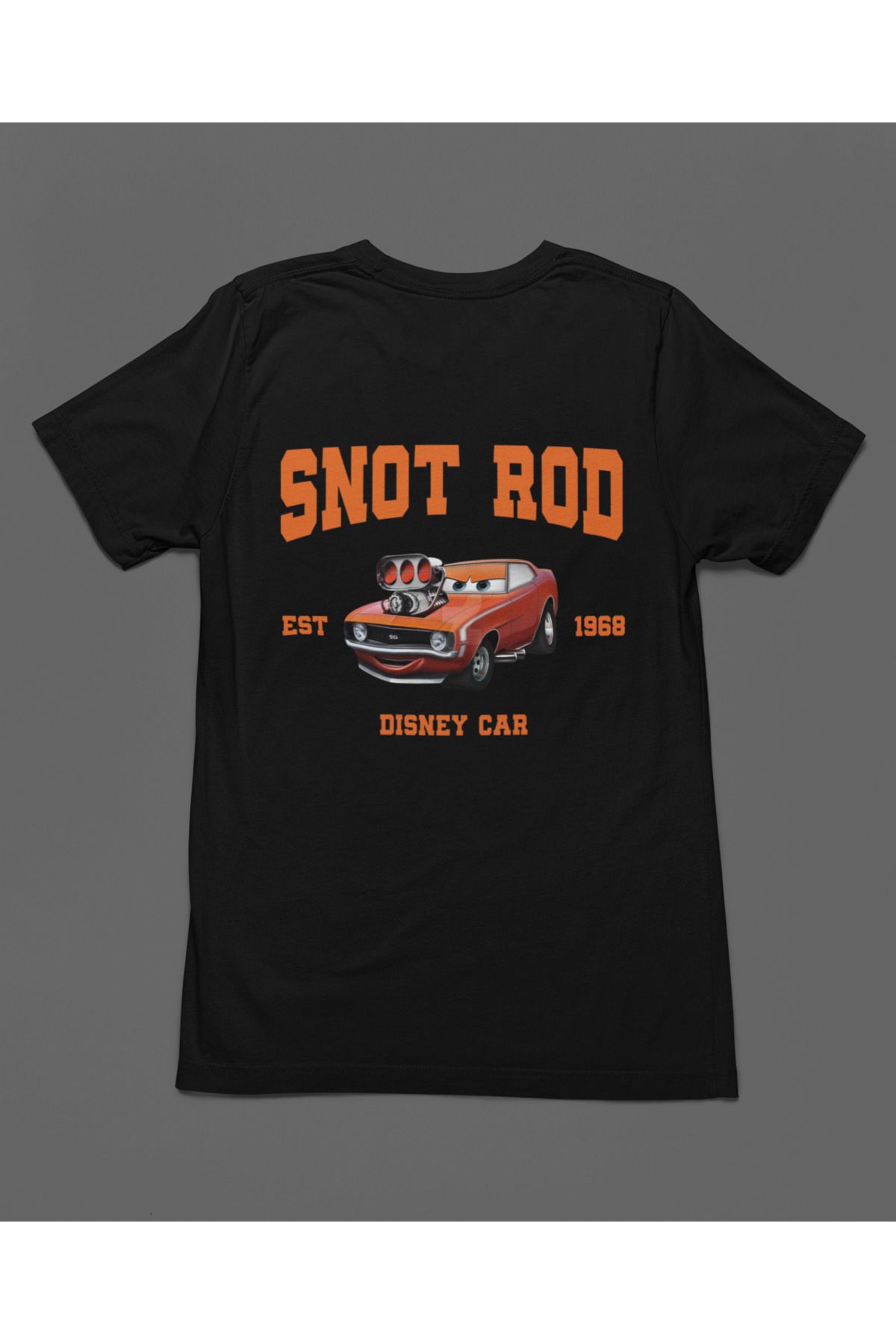 Bumeta Snot Rod Arabalar Cars Şimşek McQeen Unisex Tişört T-Shirt