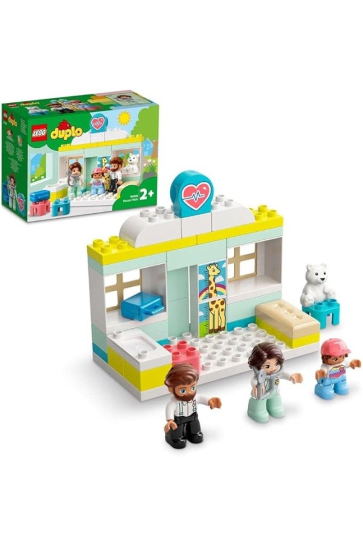 ShopZum Lego® Duplo® Kurtarma Doktor Muayenesi 10968-2 Yaş Ve Üzeri Okul Öncesi Çağındaki Çocuklar