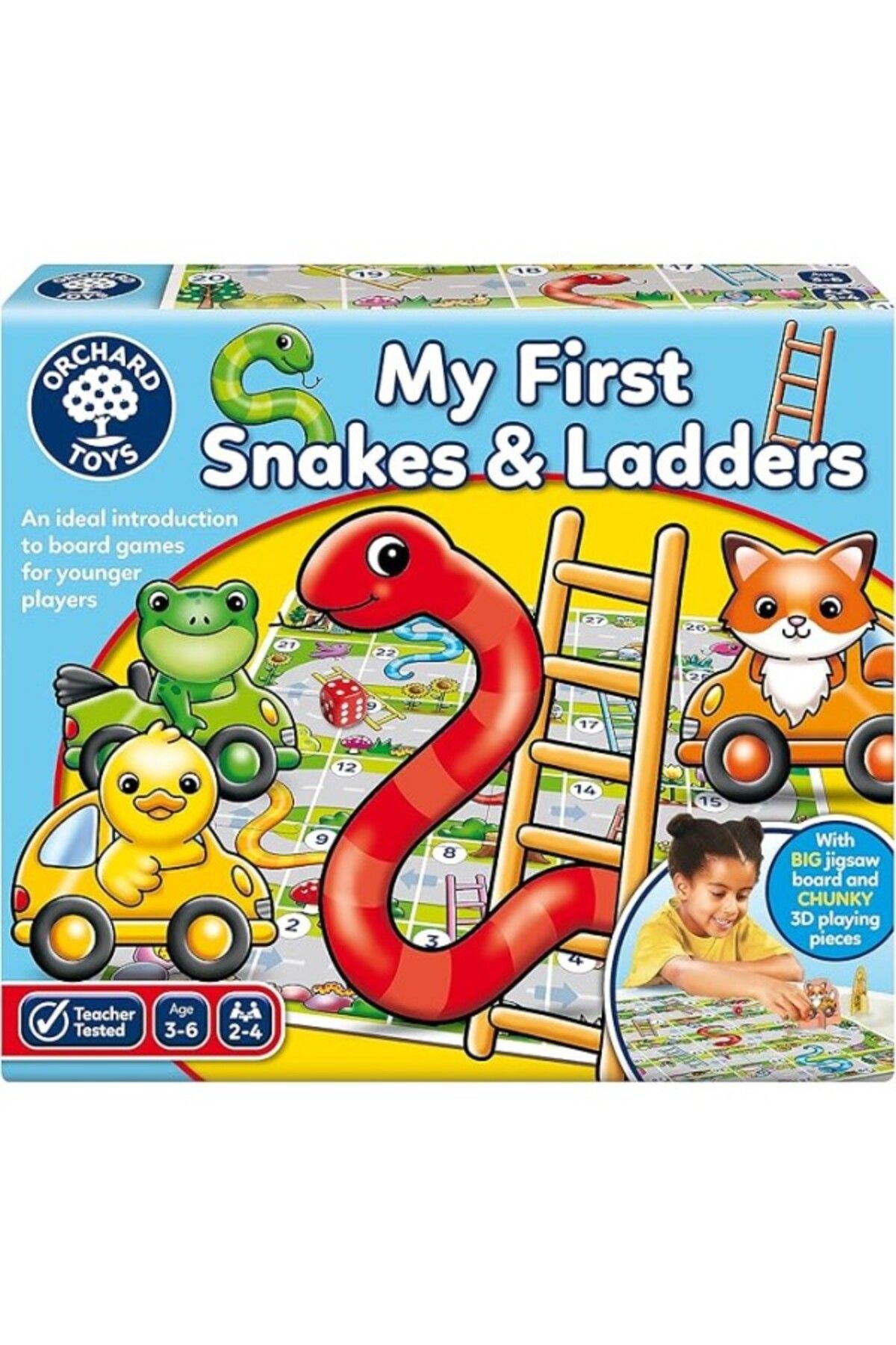 ShopZum My First Snakes And Ladders Kutu Oyunu