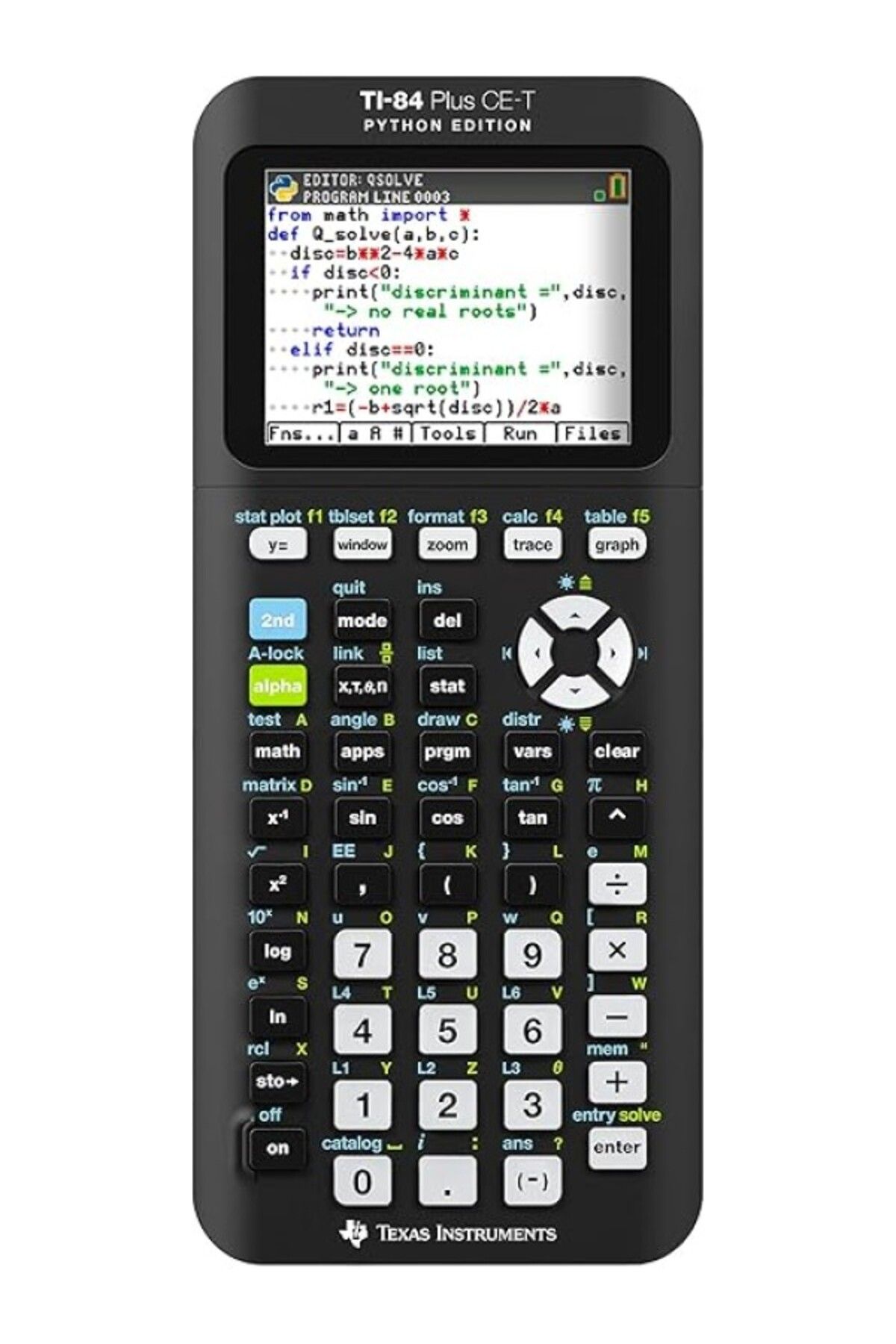 ShopZum Texas Instruments Ti-84 Plus Ce-T Python Edition Grafik Hesap Makinesi