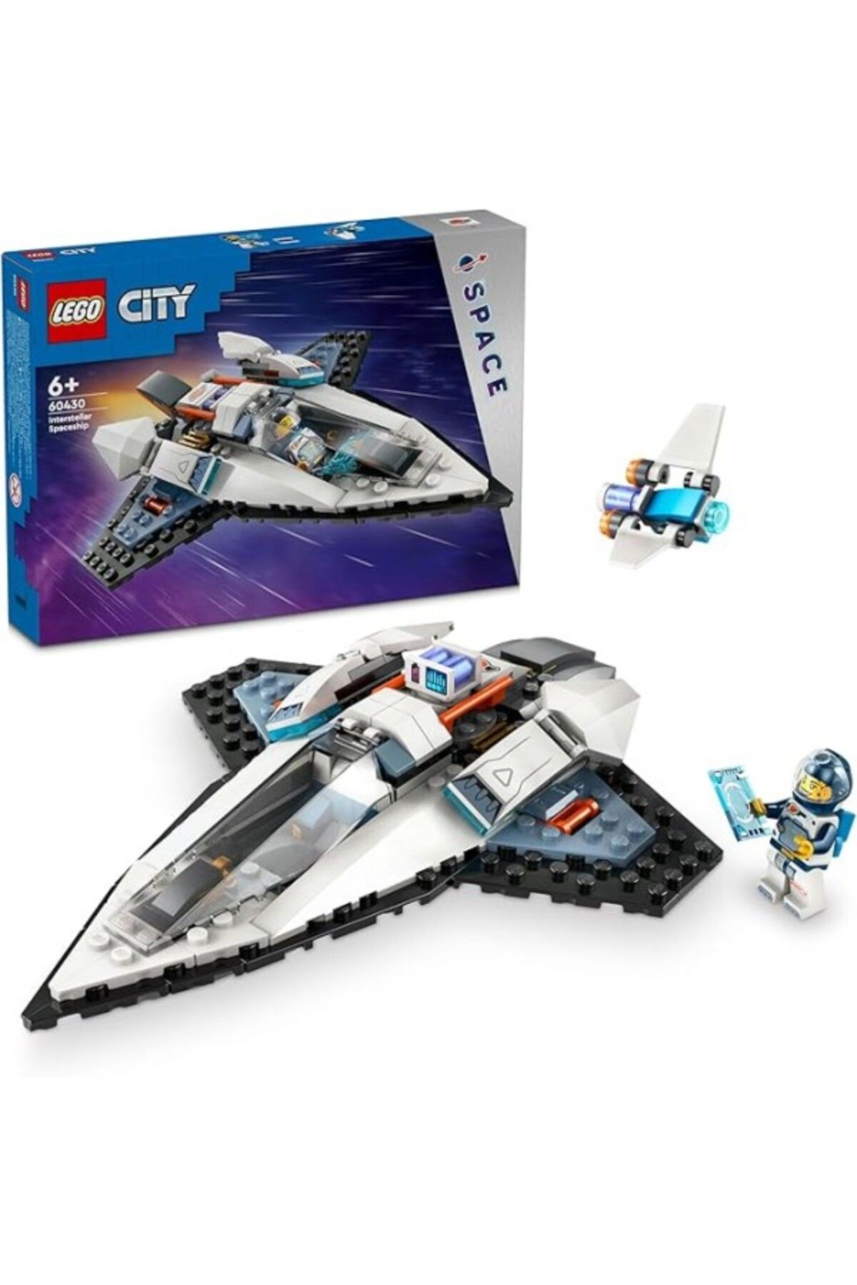 ShopZum City Yıldızlararası Uzay Gemisi 60430-6 Yaş Ve Üzeri Kız Ve Erkek Çocukları Astronot