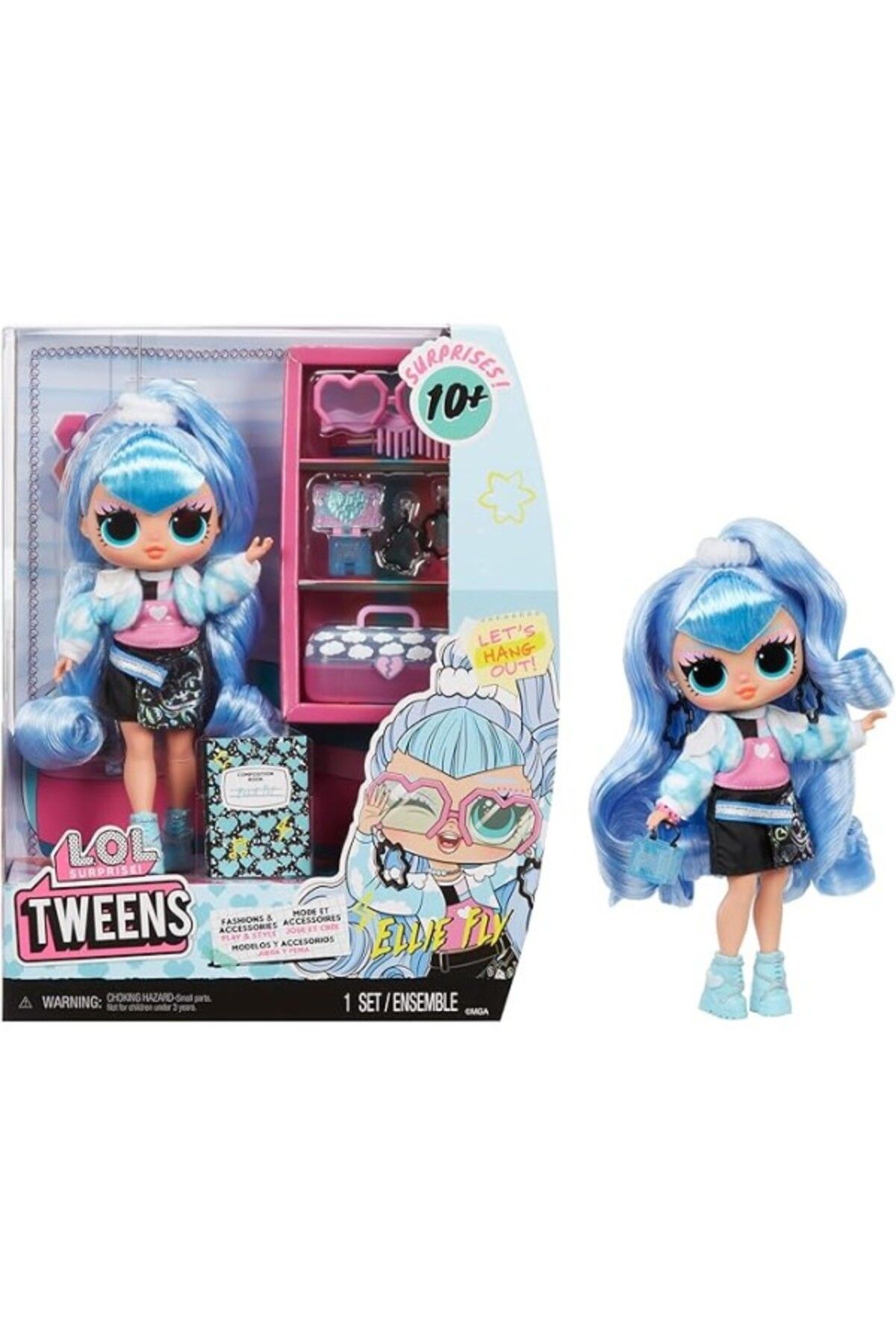 ShopZum L.O.L. Surprise! Mgae Lol Tweens Seri 5 Ellie Fly Bebeği Oyuncak
