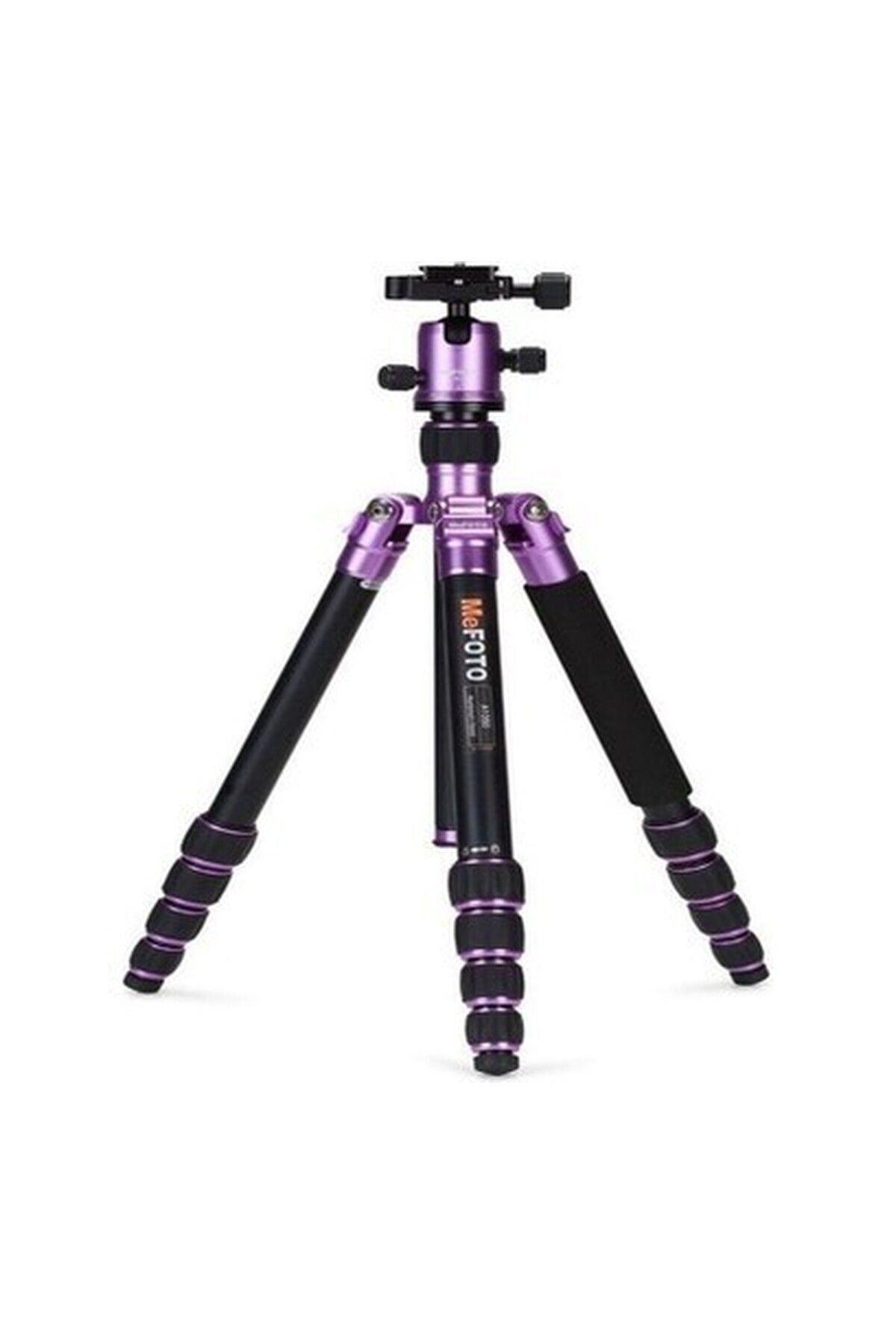 Benro Mefoto A-1350Q1 Roadtrip Aluminum Travel Tripod Kit (Purple