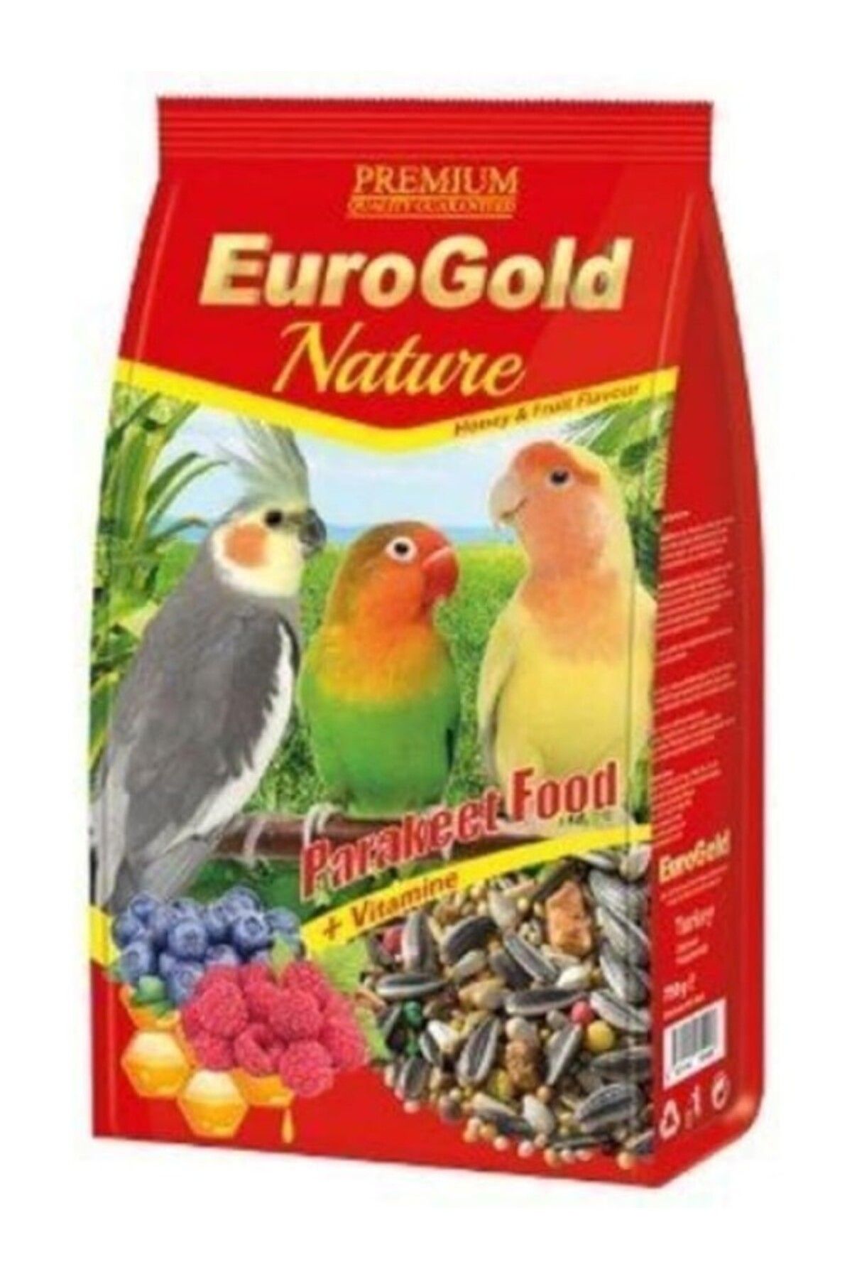 ShopZum Ballı Ve Meyveli Paraket Kuş Yemi, 750 Gr