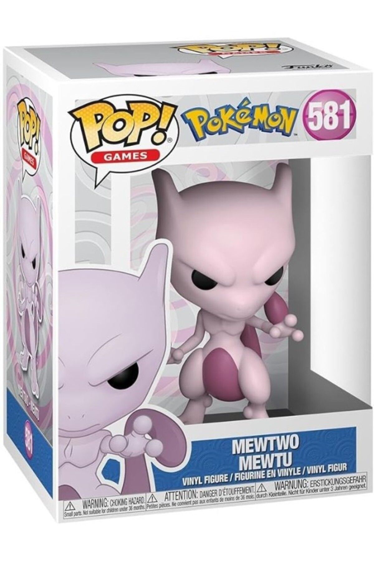 ShopZum Pop Figür: Games: Pokemon- Mewtwo (Emea), Çok Renkli
