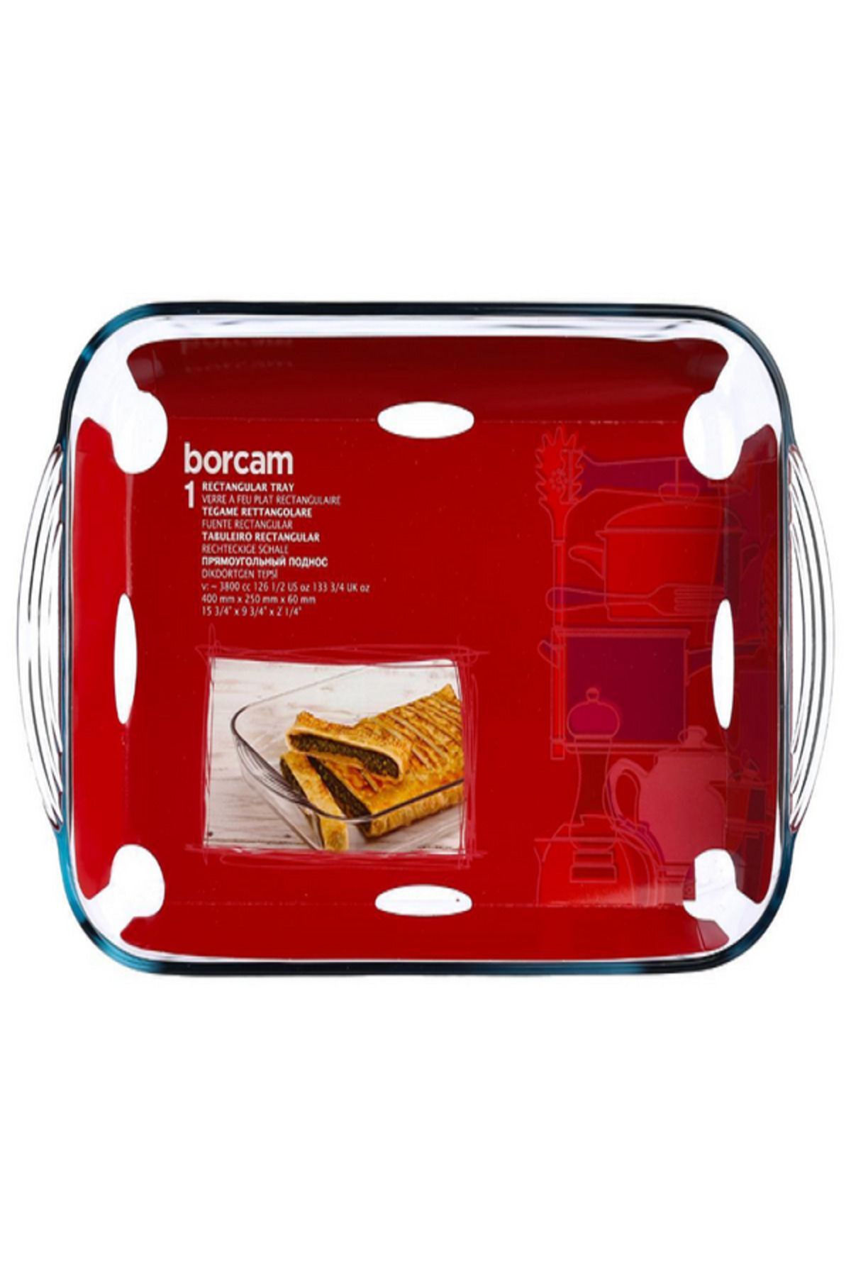 Five Simply Smart-High Quality Durable Rectangular Glass Dish 3
