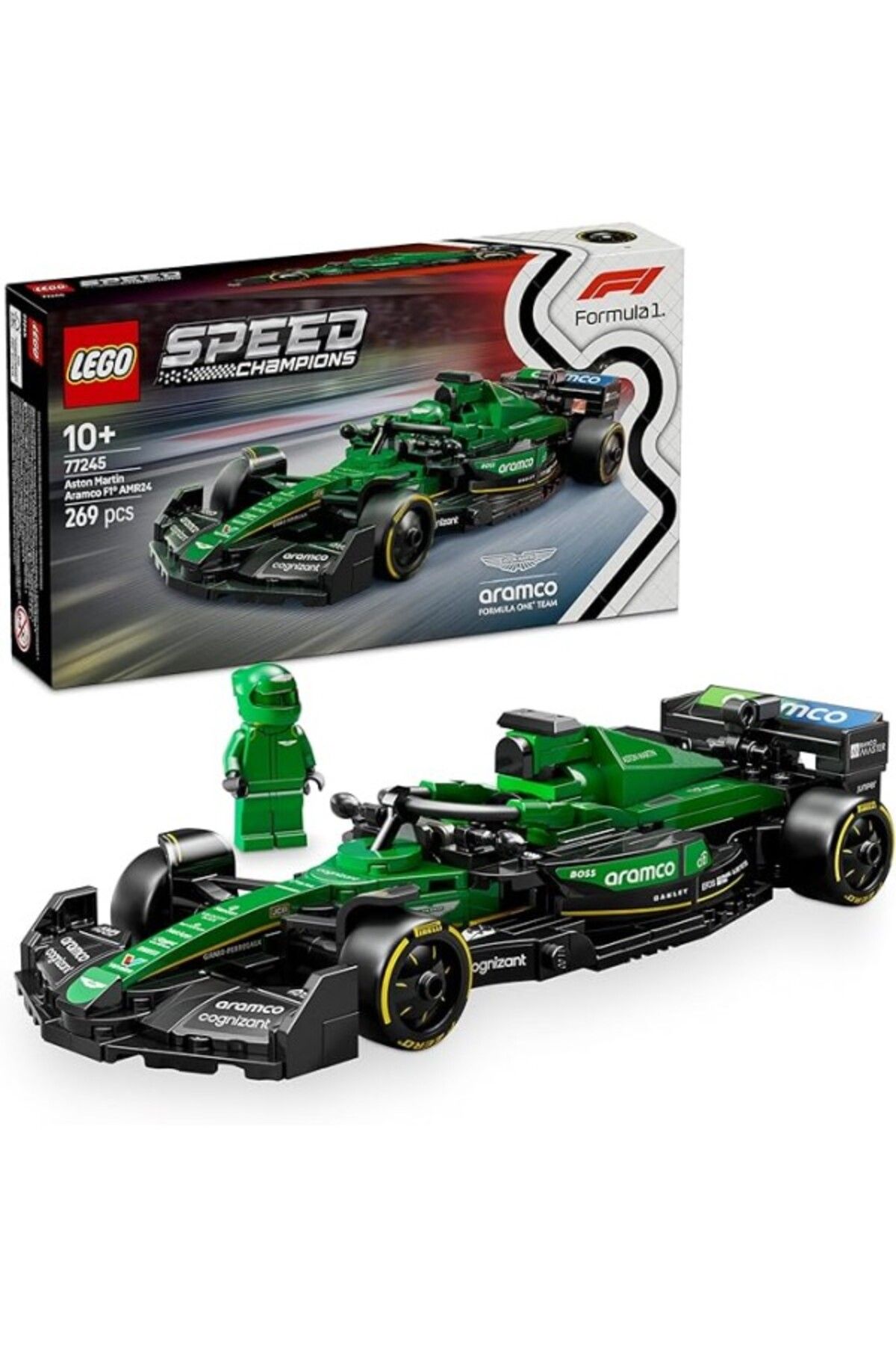 ShopZum Speed Champions Aston Martin Aramco F1 Amr24 Yarış Arabası 77245 – 10 Yaş Ve Üzeri
