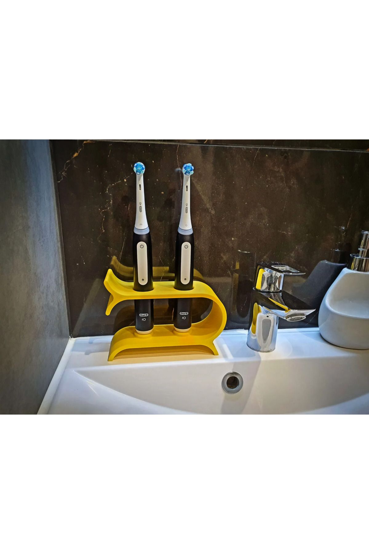 ÖZTÜRK MAKİNE Elektronik Diş Fırçası Ve Başlığı İçin Stand (ORALB-İO3 İÇİN)