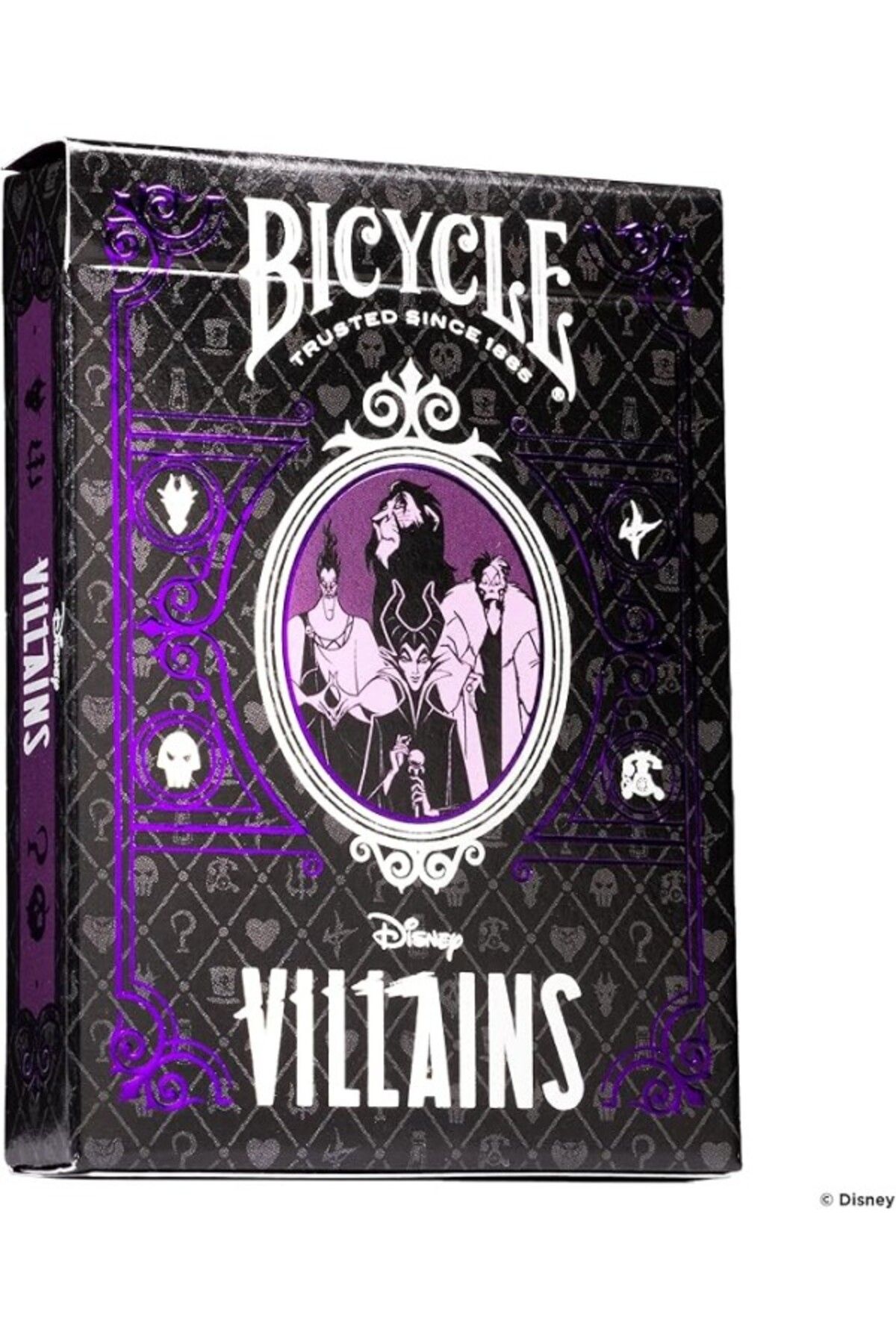 ShopZum ® Disney Villains Oyun Kartları – Yeşil Veya Mor