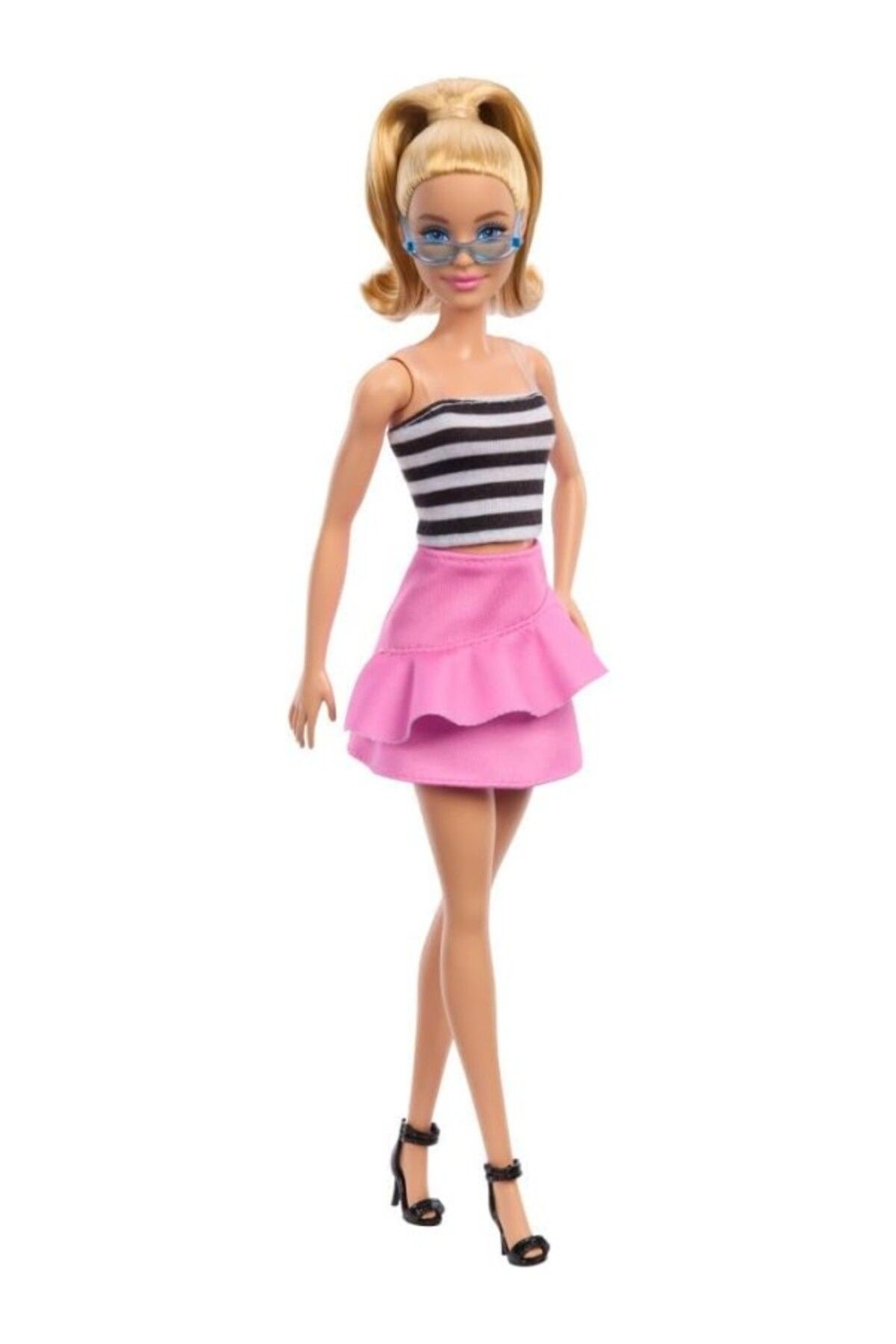 ShopZum Barbie Büyüleyici Parti Bebekleri (FASHİONİSTAS) - Pembe Etekli Bebek, Oyuncak