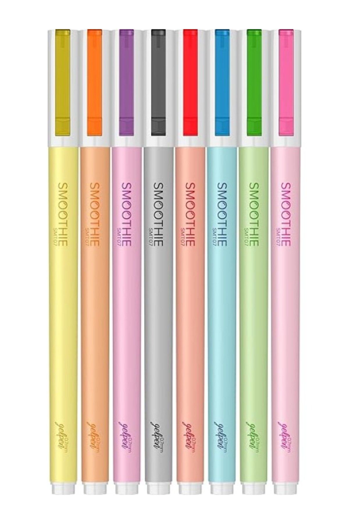 ShopZum Office Smoothie Jel Kalem 8'Li Blister