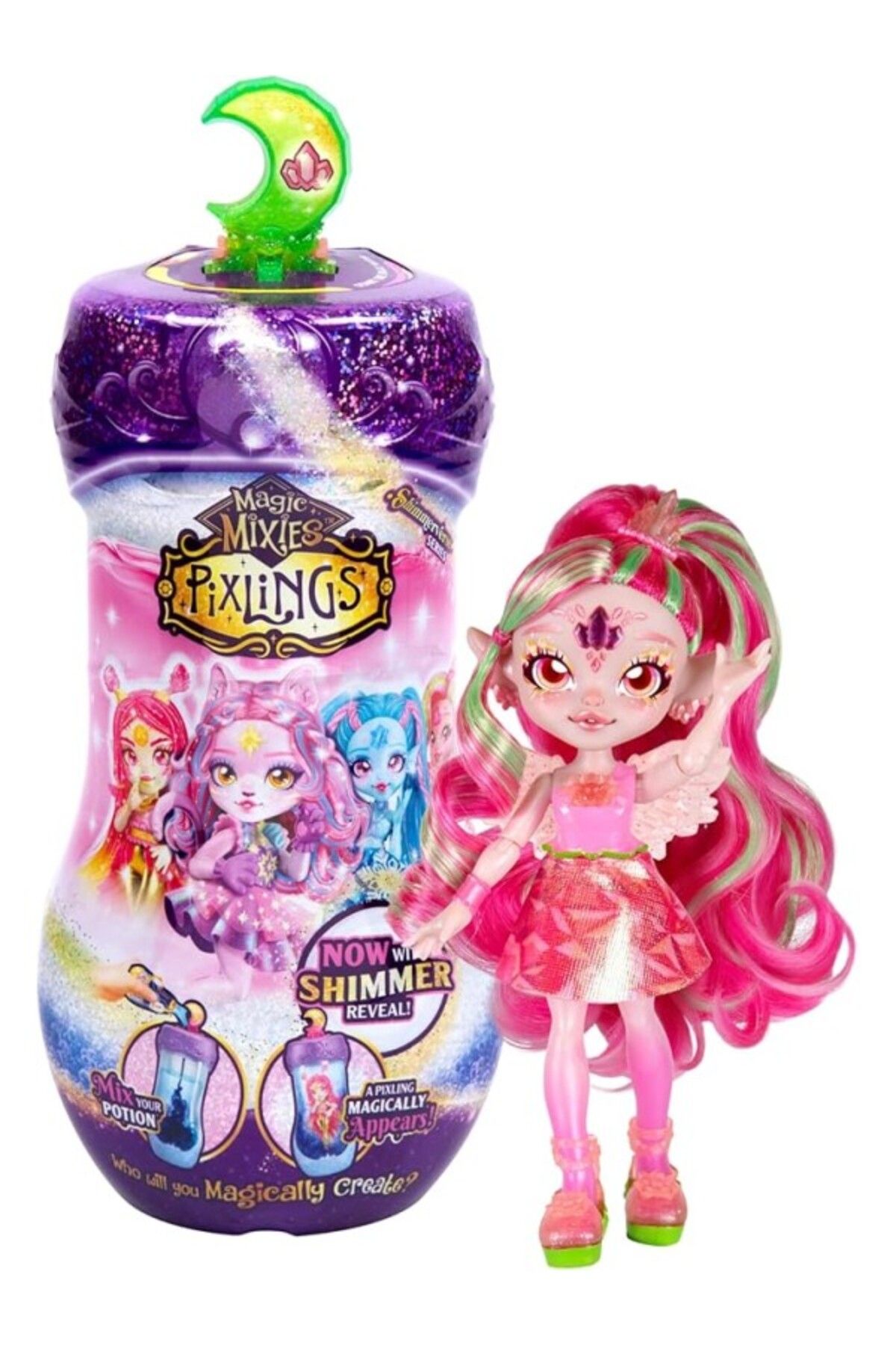 ShopZum Mixies Pixlings Shimmerverse Serisi, Faye Pixling'I Sihirli Bir Şekilde Ortaya Çıkarmak