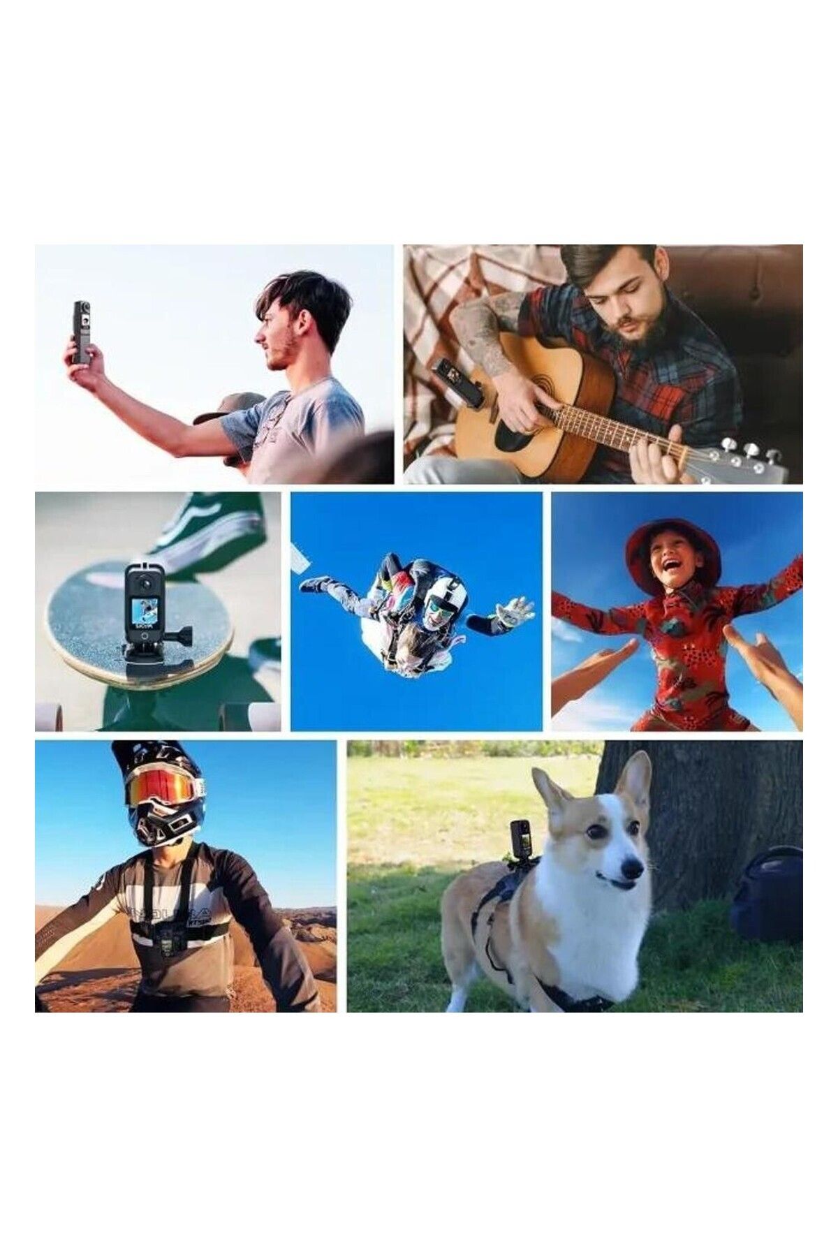 SJCAM C300 4K30FPS 20MP Mini Aksiyon Kamerası C300 BL