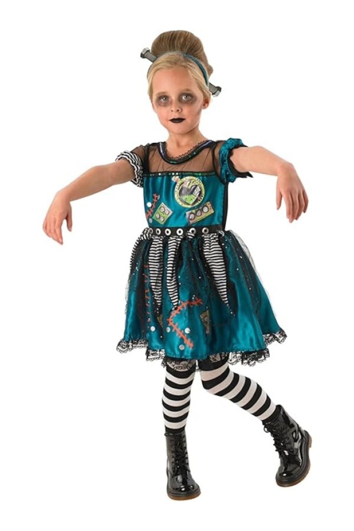 ShopZum Rubie&Apos;S Frankie Girl Kız Çocuk Kostümü 5-6 Yaş