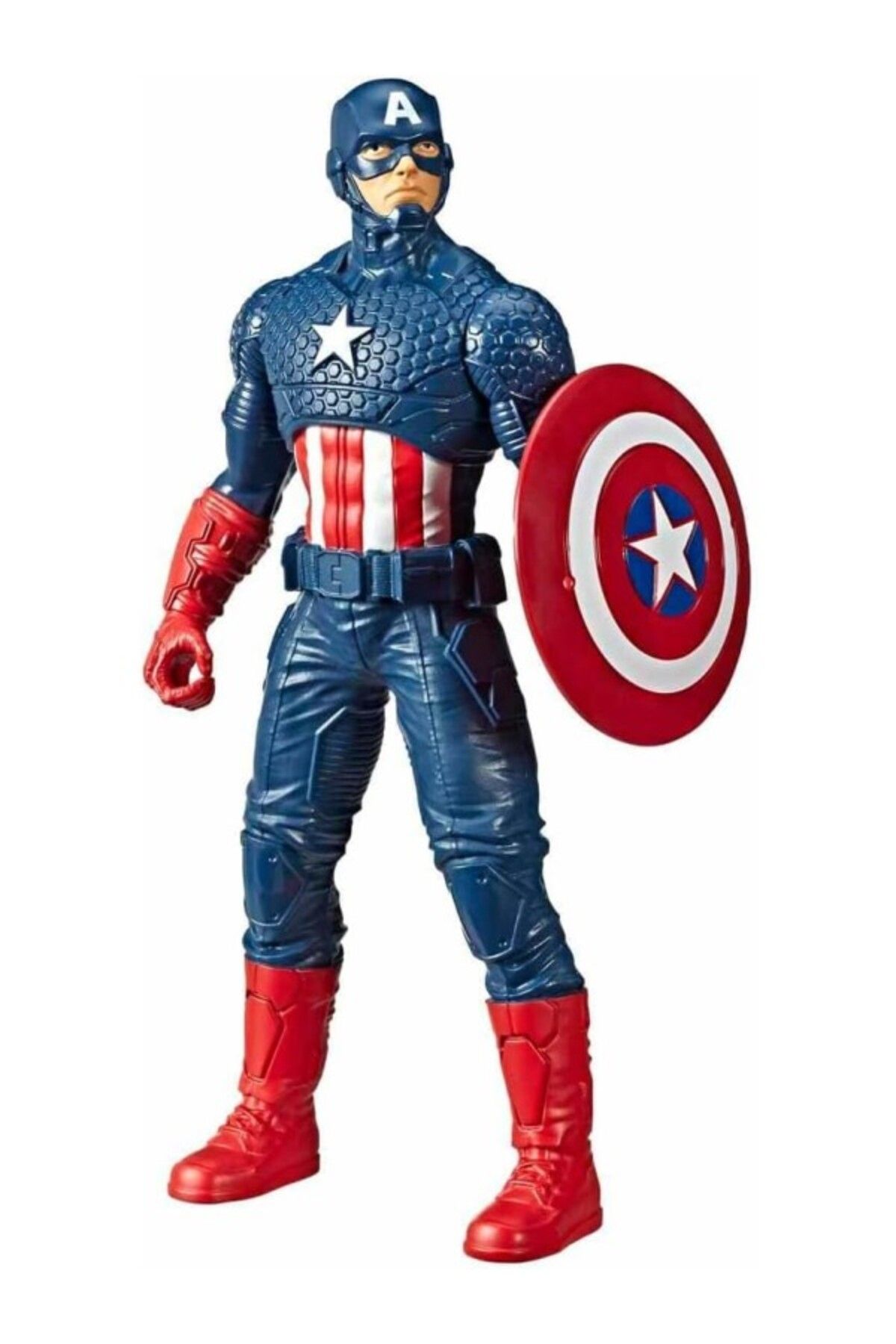 ShopZum Hasbro Aksiyon Figürü Klasik Captain Amerika 25 Cm Orijinal E5579 Marvel