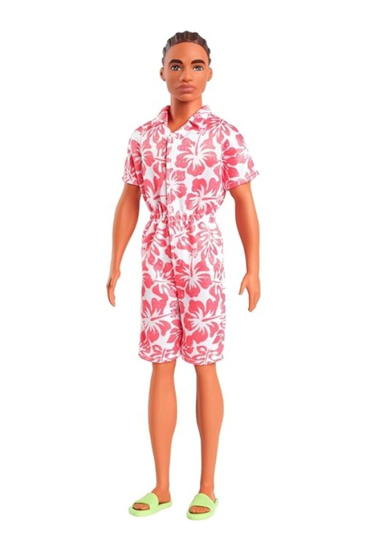ShopZum Barbie® Yakışıklı Ken Bebekler (Fashionistas) - Pembe Beyaz Takımlı, 3Y+, Hyt99