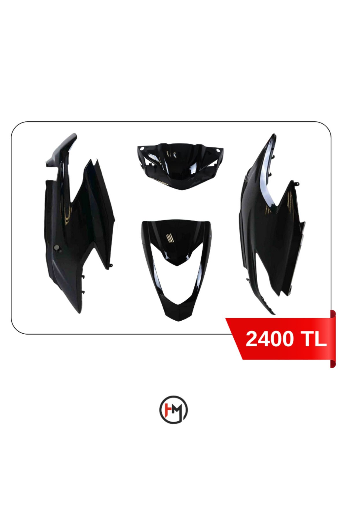 Honda Activa S Grenaj Seti Mavi Renkli Eski Model siyah
