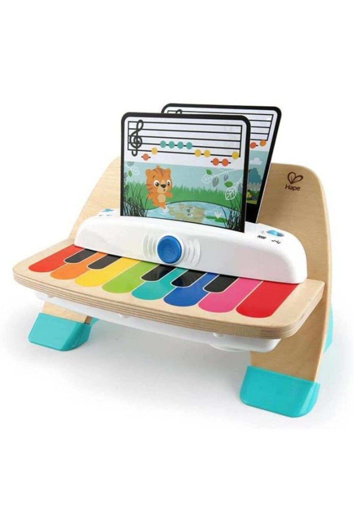 ShopZum Baby Einstein Ve Hape Touch Piyano Ahşap Müzikli Yürümeye Başlayan Oyuncağı, 6 Ay Ve Üzeri