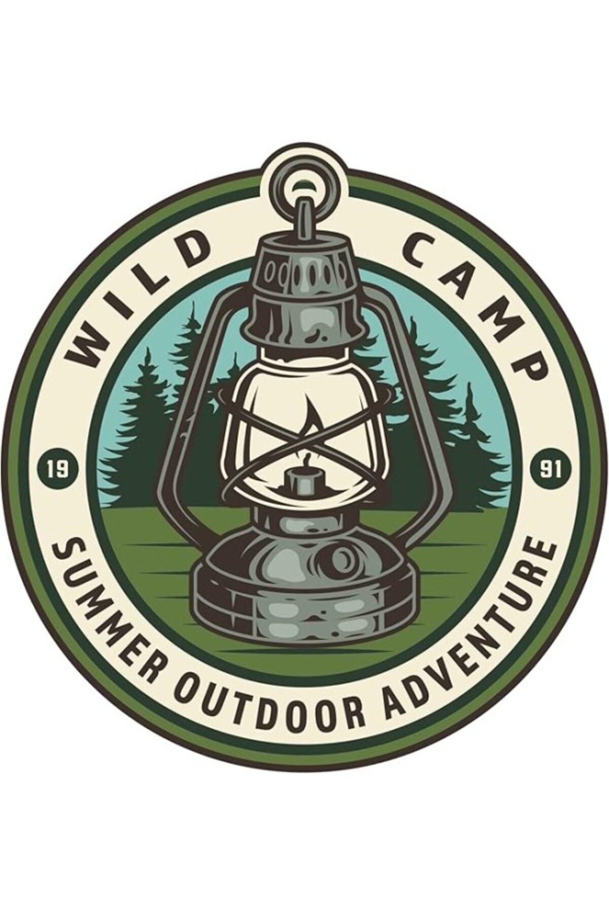 ShopZum Off Road Camping Adventure Kamp Fener Off Road Sticker 14 X 13,5 Cm