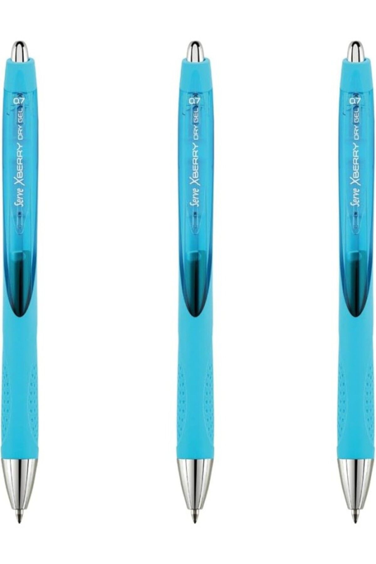 ShopZum Xberry Jel Kalem 07Mm Yuvarlak Uc Trk 11 3Lu Set