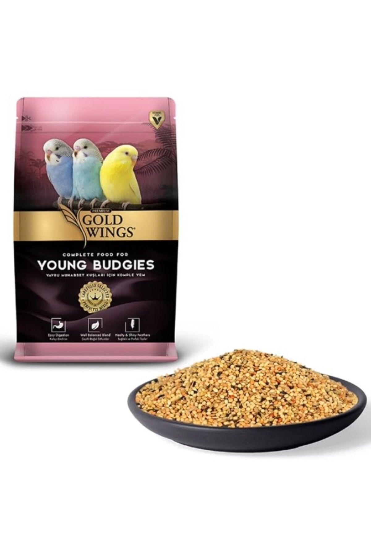 ShopZum Premium Yavru Muhabbet Kuşu Yemi 1 Kg