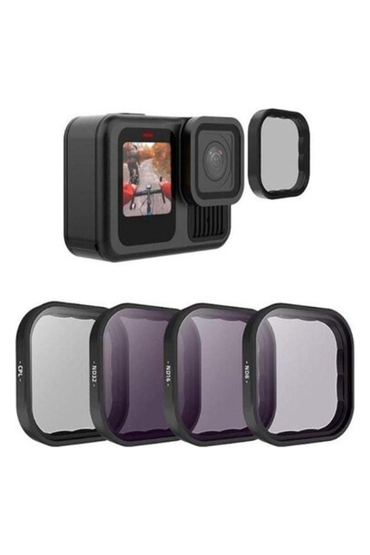TELESIN Gopro Hero 13 Cpl/nd8/16/32 Filtre Seti (S5-Flt-13-Tgp)