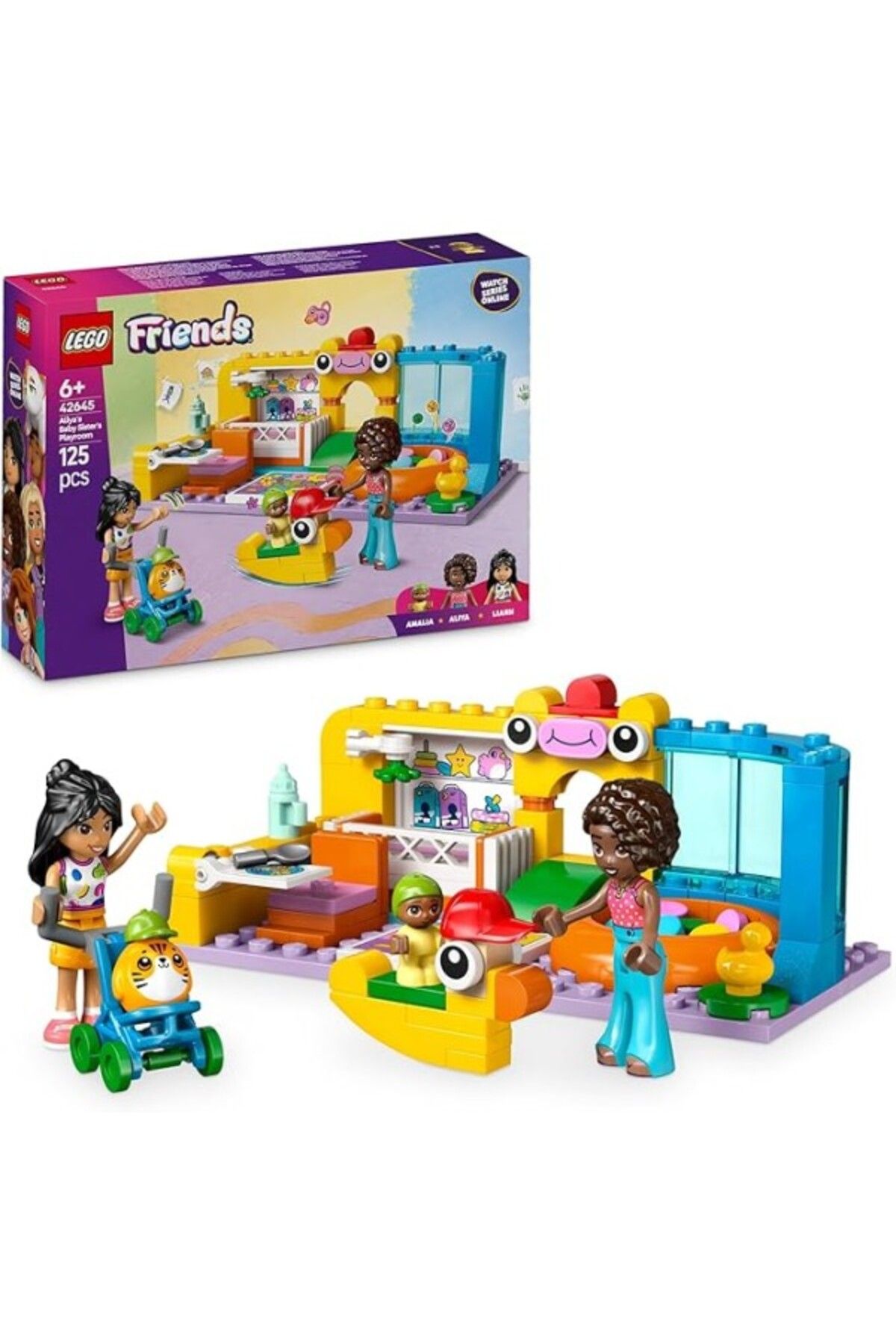 ShopZum Friends Aliya’Nın Kız Kardeşinin Oyun Odası 42645-6 Yaş Ve Üzeri Çocuklar Mini Bebek
