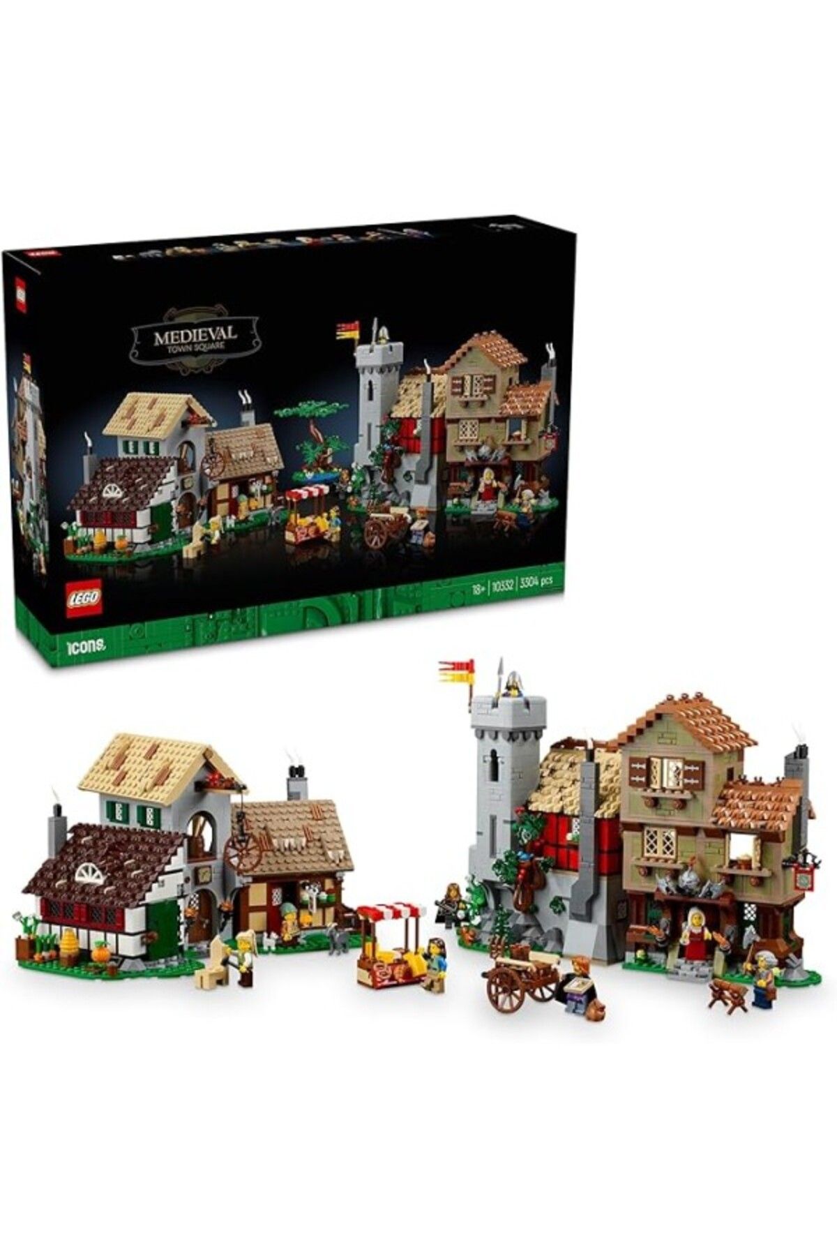 ShopZum Icons 10332 Medieval Town Square