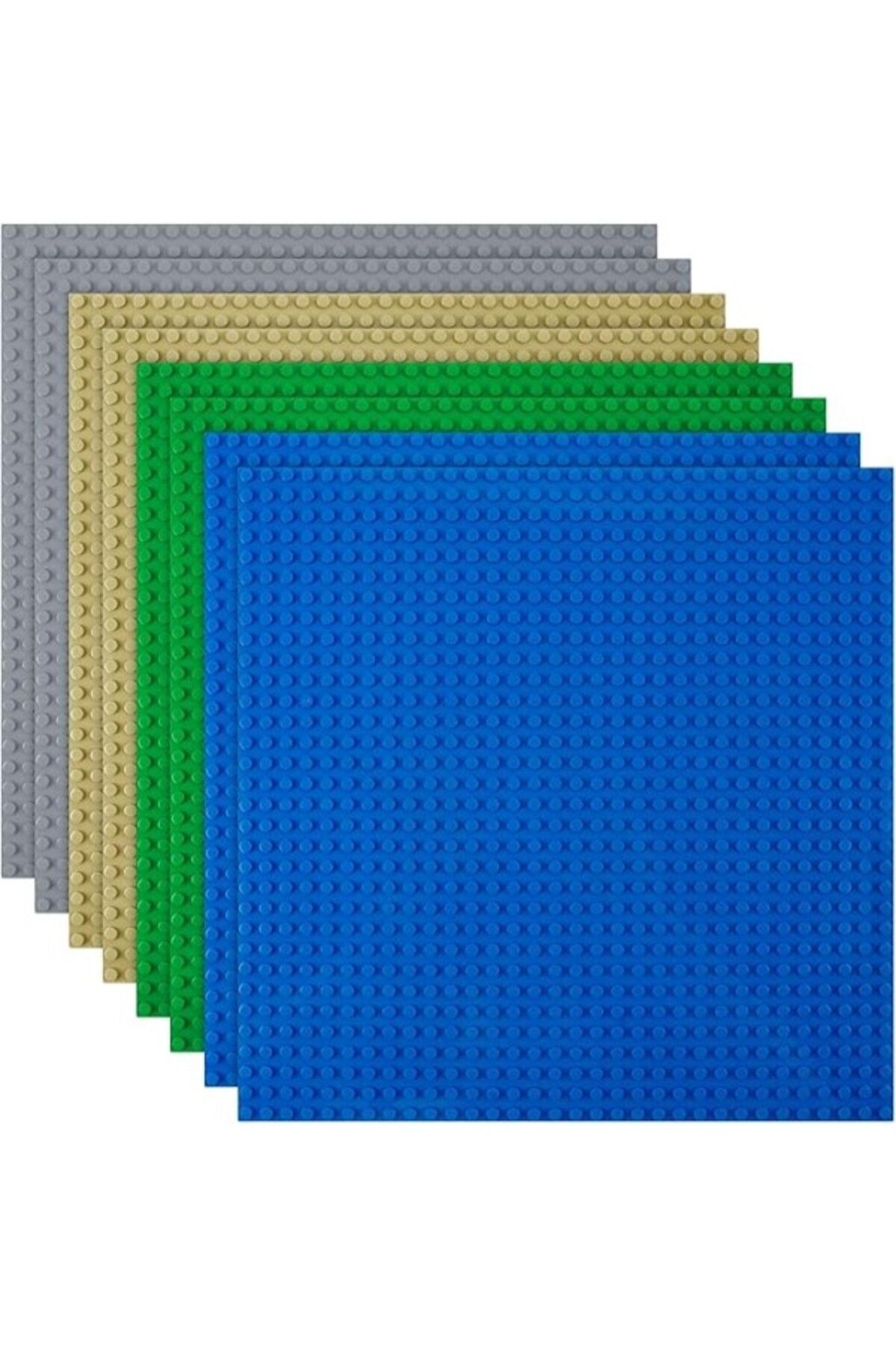 ShopZum Hotut Klasik Taban Plakaları, 8'Li Paket Kare 32X32 Saplama Yapı Tabanı, 10 "× 10" Büyük Yapı
