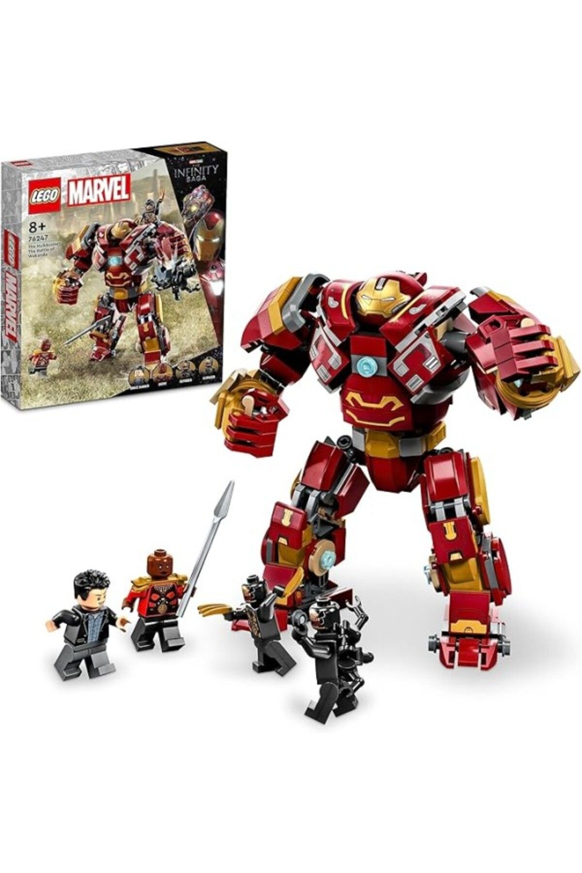 ShopZum Hulkbuster: Wakanda Savaşı 76247-8 Yaş Ve Üzeri Çocuklar Robot Ve Minifigürler