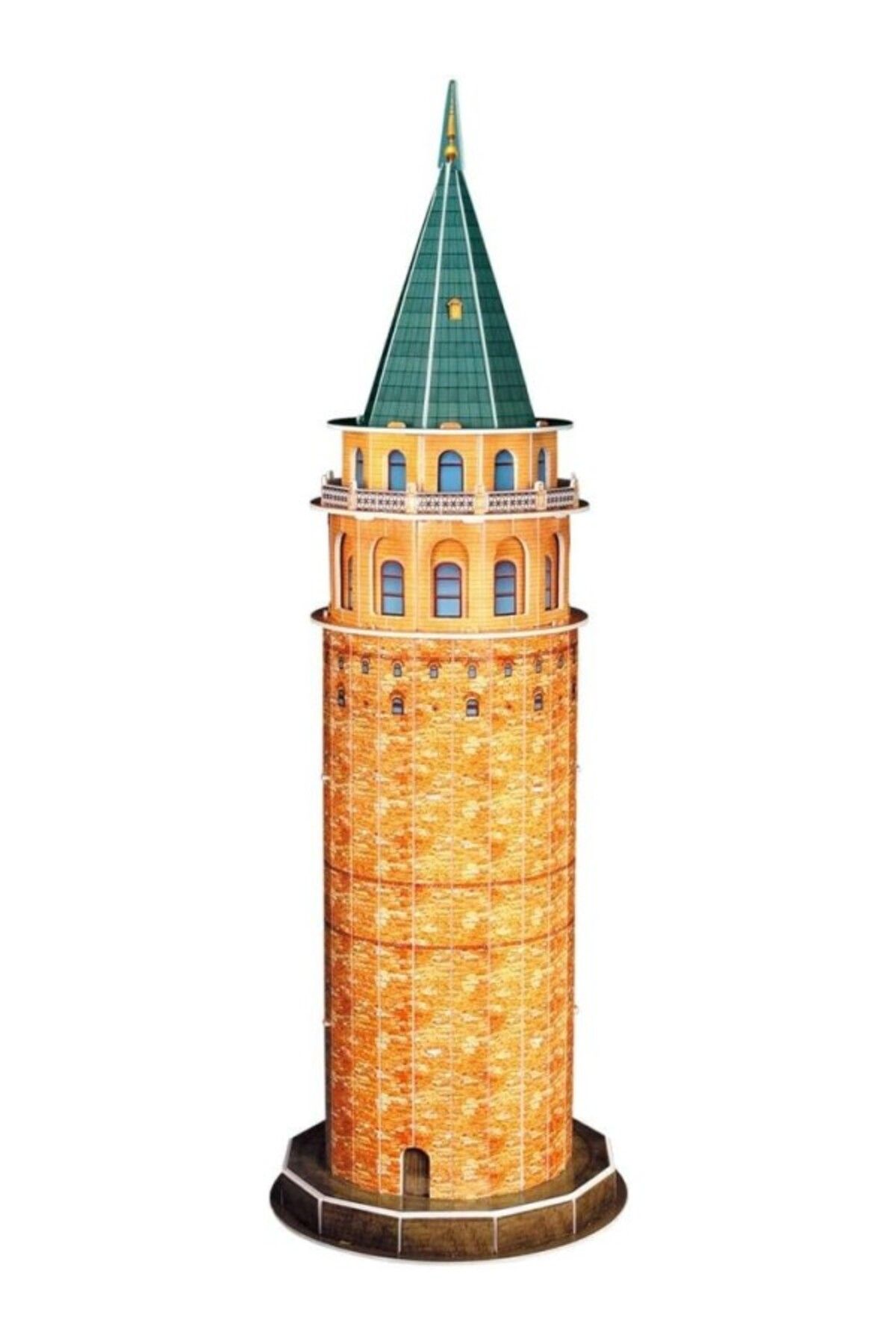 ShopZum 3D 17 Parça Puzzle Galata Kulesi