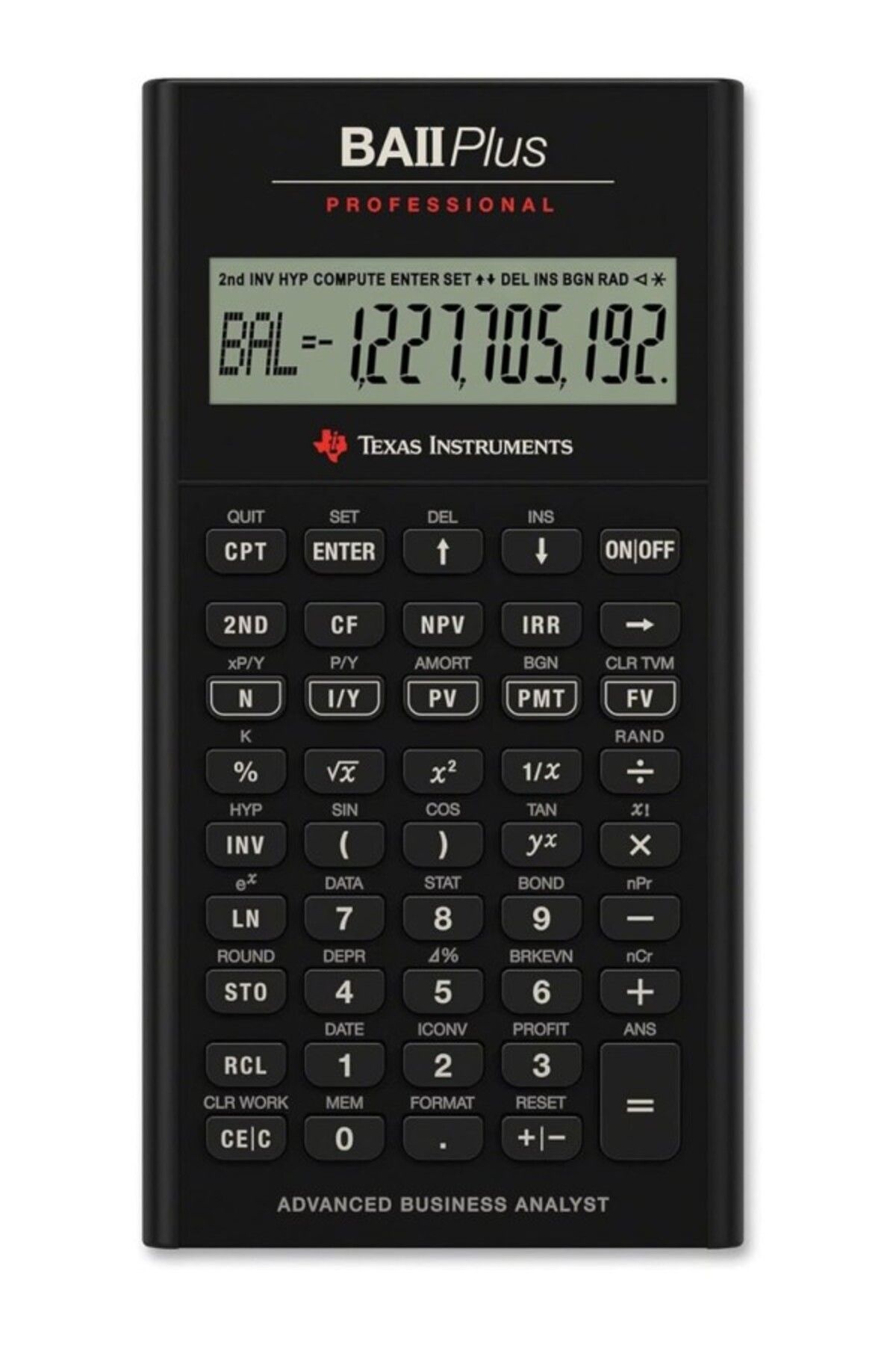 ShopZum Ba Ii Plus Professional Finansal Hesap Makinesi