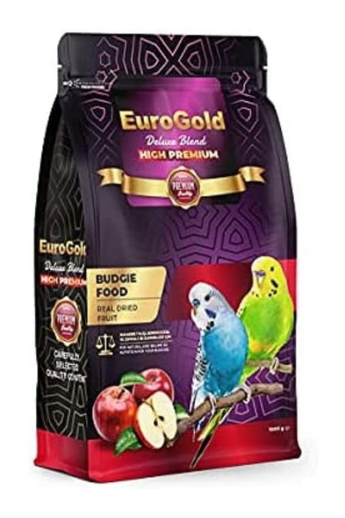 ShopZum Blend Gerçek Elmalı Premium Muhabbet Kuşu Yemi, 1 Kg
