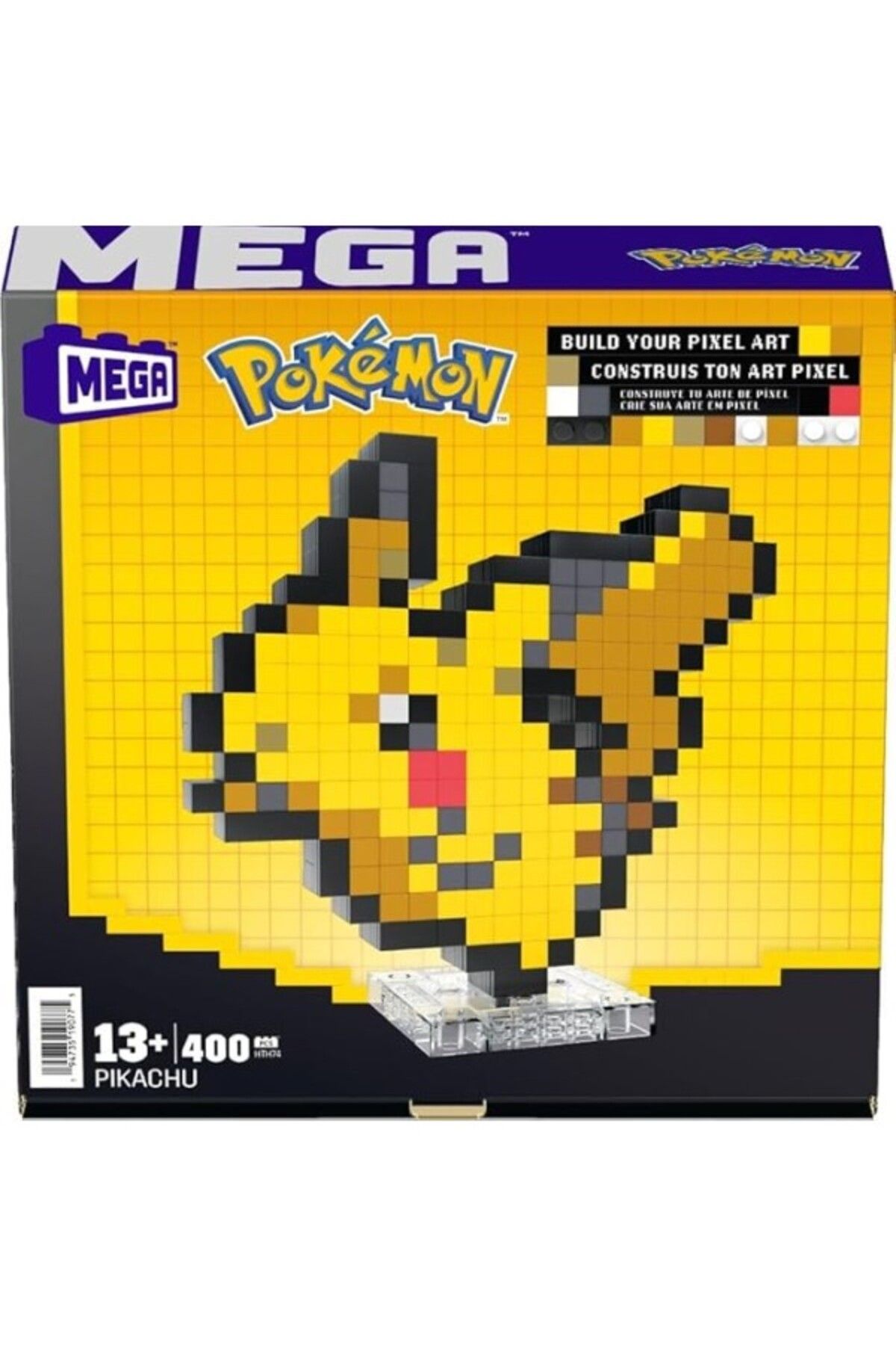 ShopZum Mega Pokémon Pikachu Pixel Sanatı