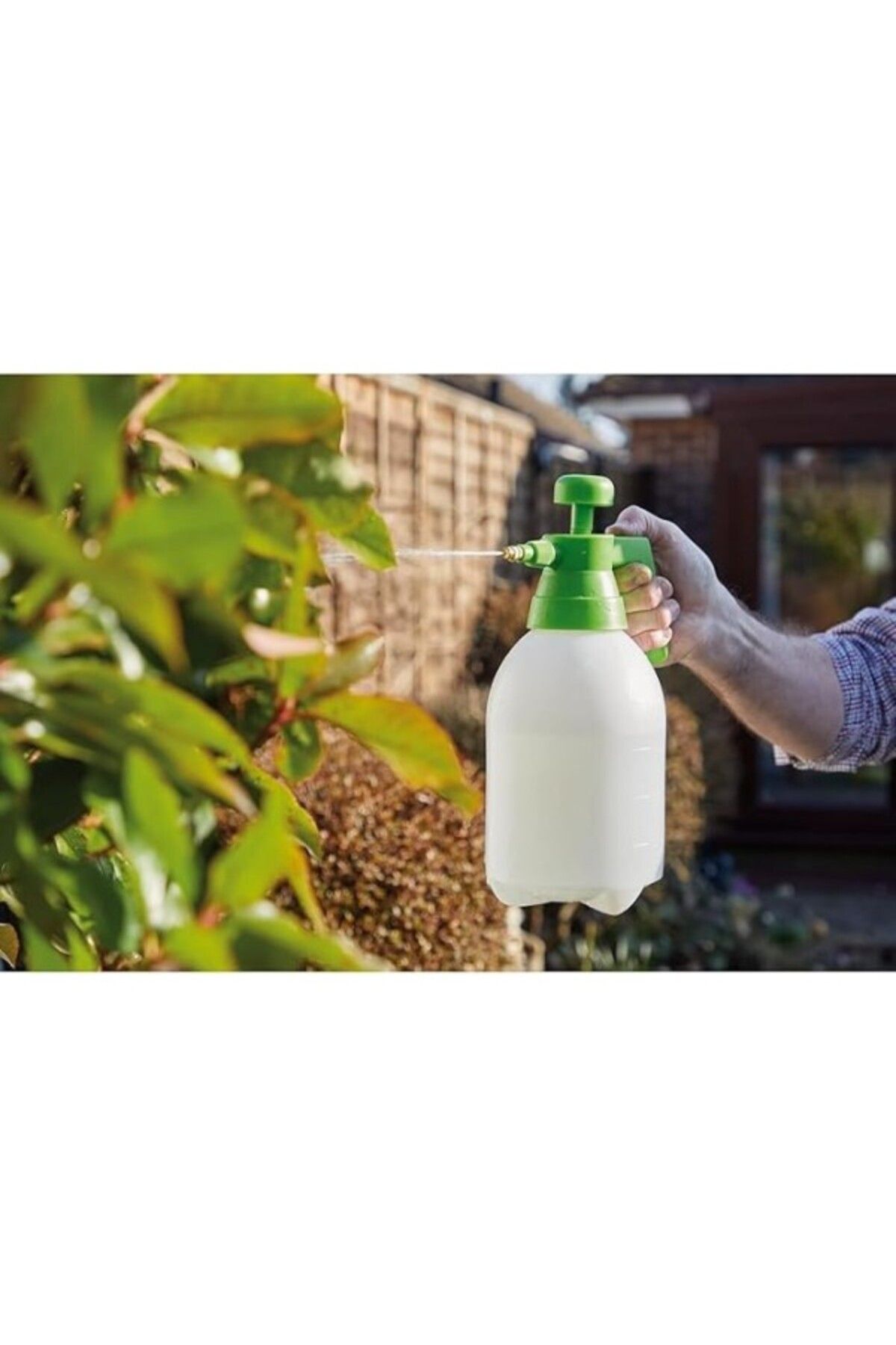 ShopZum Aee® 2Lt İlaçlama Sulama Pompası Basınçlı Ayarlanabilir Uç
