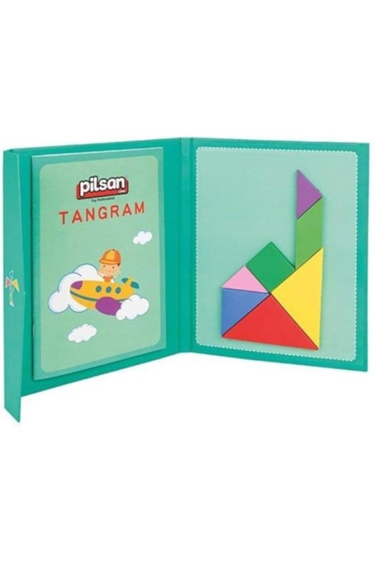 ShopZum Manyetik Tangram, Çok Renkli