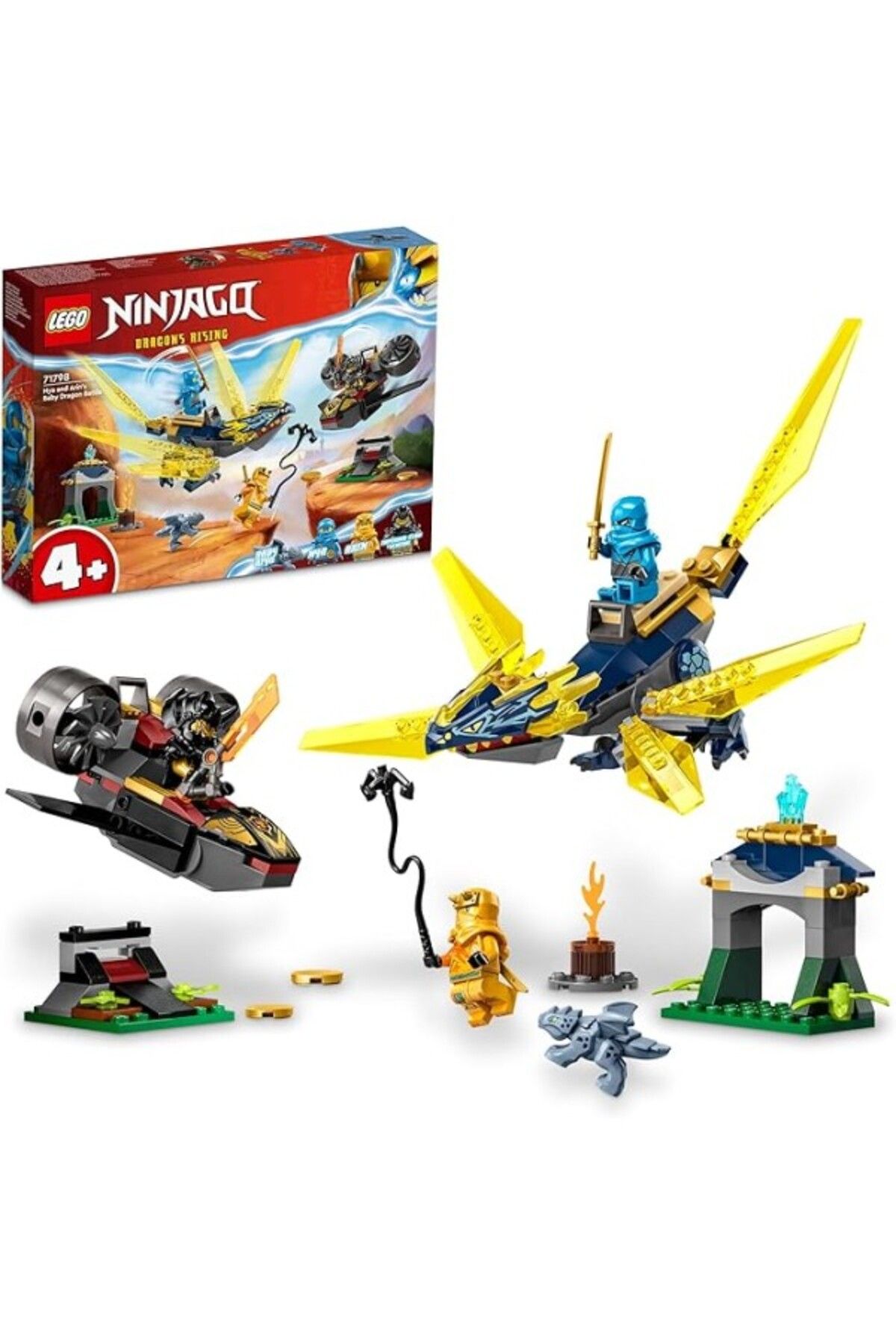 ShopZum Lego 71798 Nya Ve Arin'In Yavru Ejderha Savaşı - Yeni.