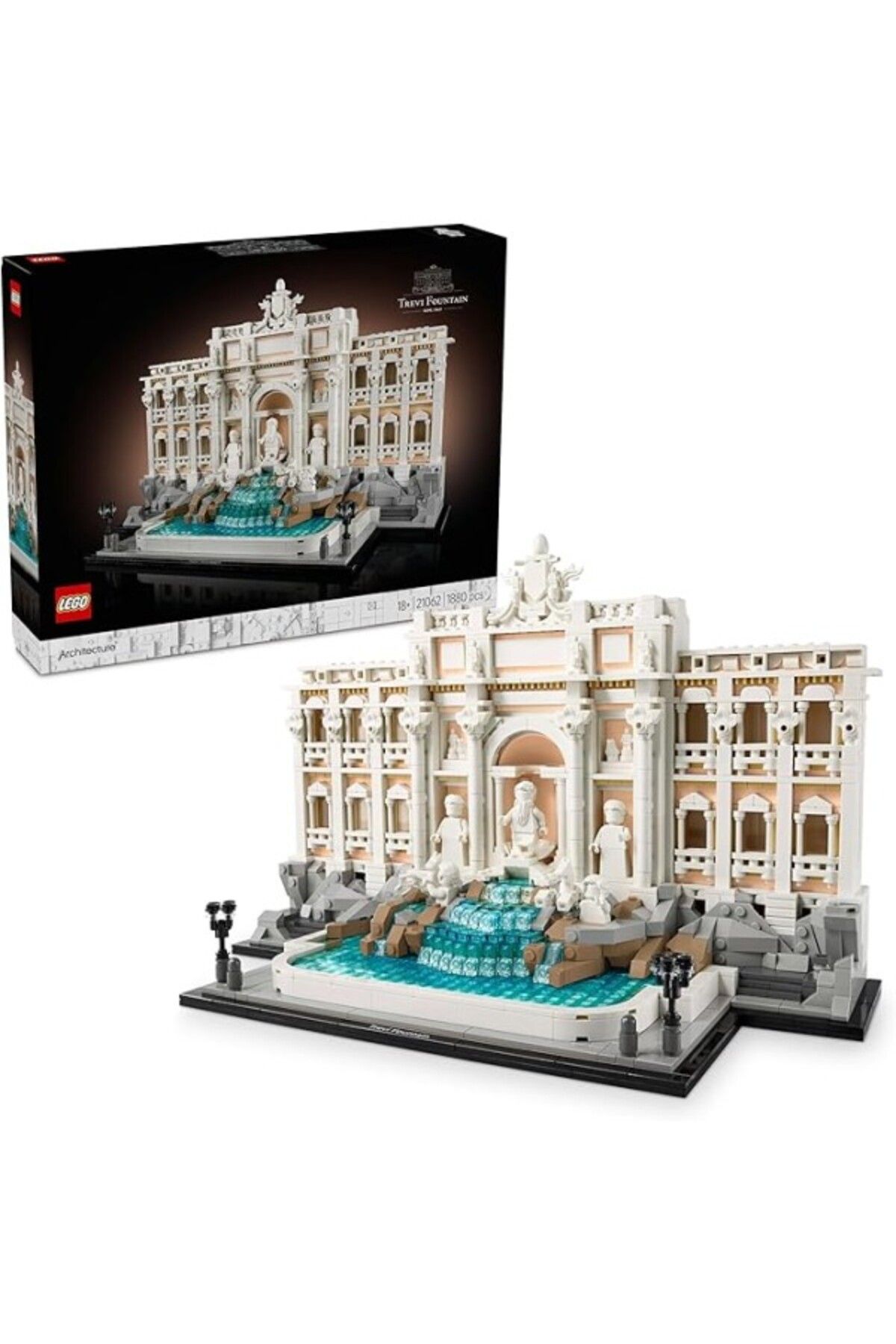 ShopZum Architecture Trevi Çeşmesi 21062 - Yetişkinler Palazzo Poli Ile Okeonos, Sağlık Ve Bereket