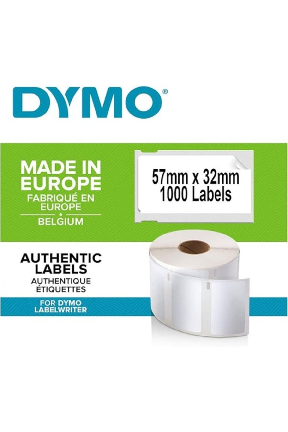 ShopZum S0722540, Lw Çok Amaçlı Etiket, (57X32 Mm) 1000 Etiket/Paket - (11354)