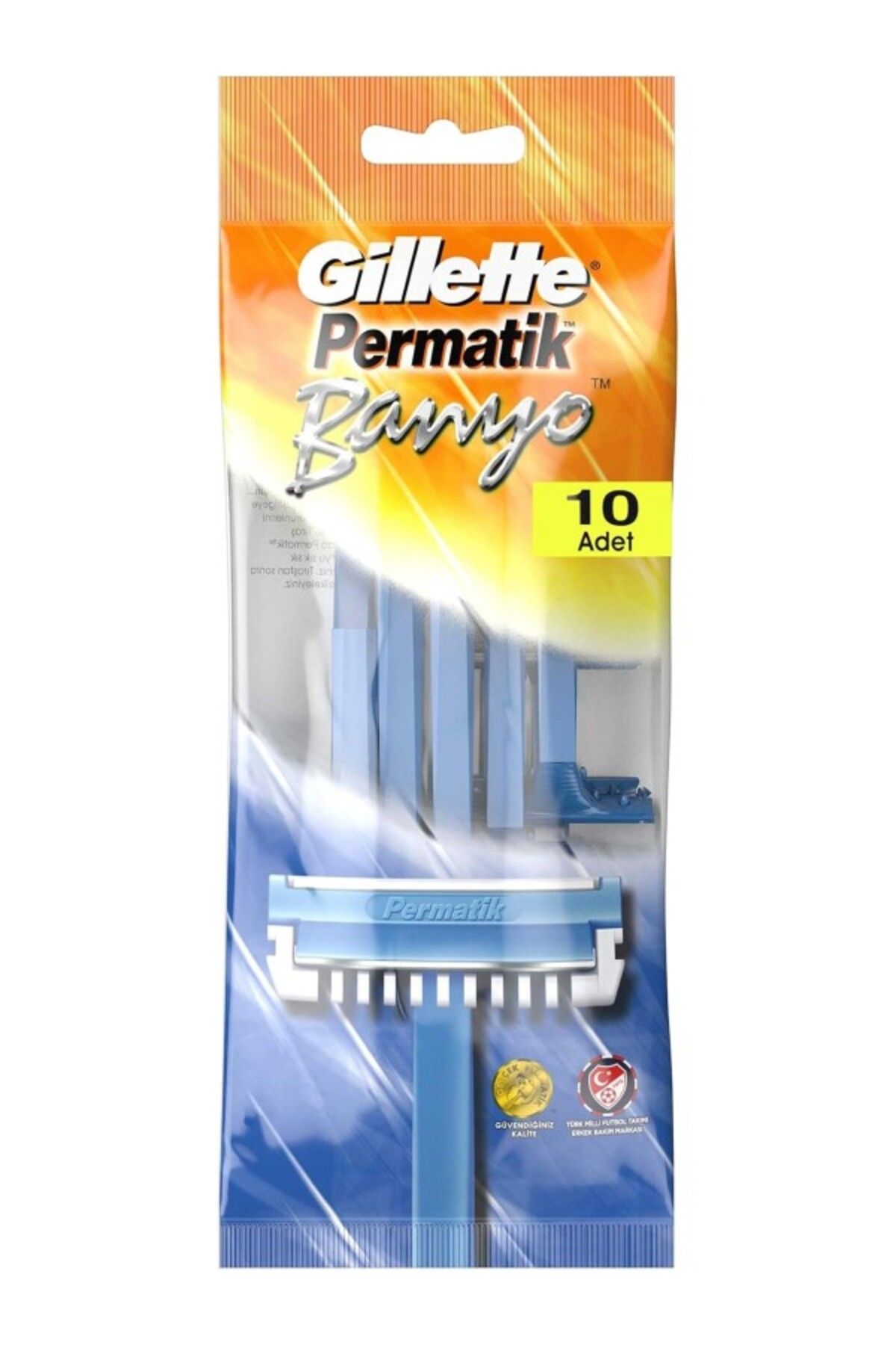 ShopZum Permatik Banyo Kullan At Erkek Tıraş Bıçağı 10 Adet