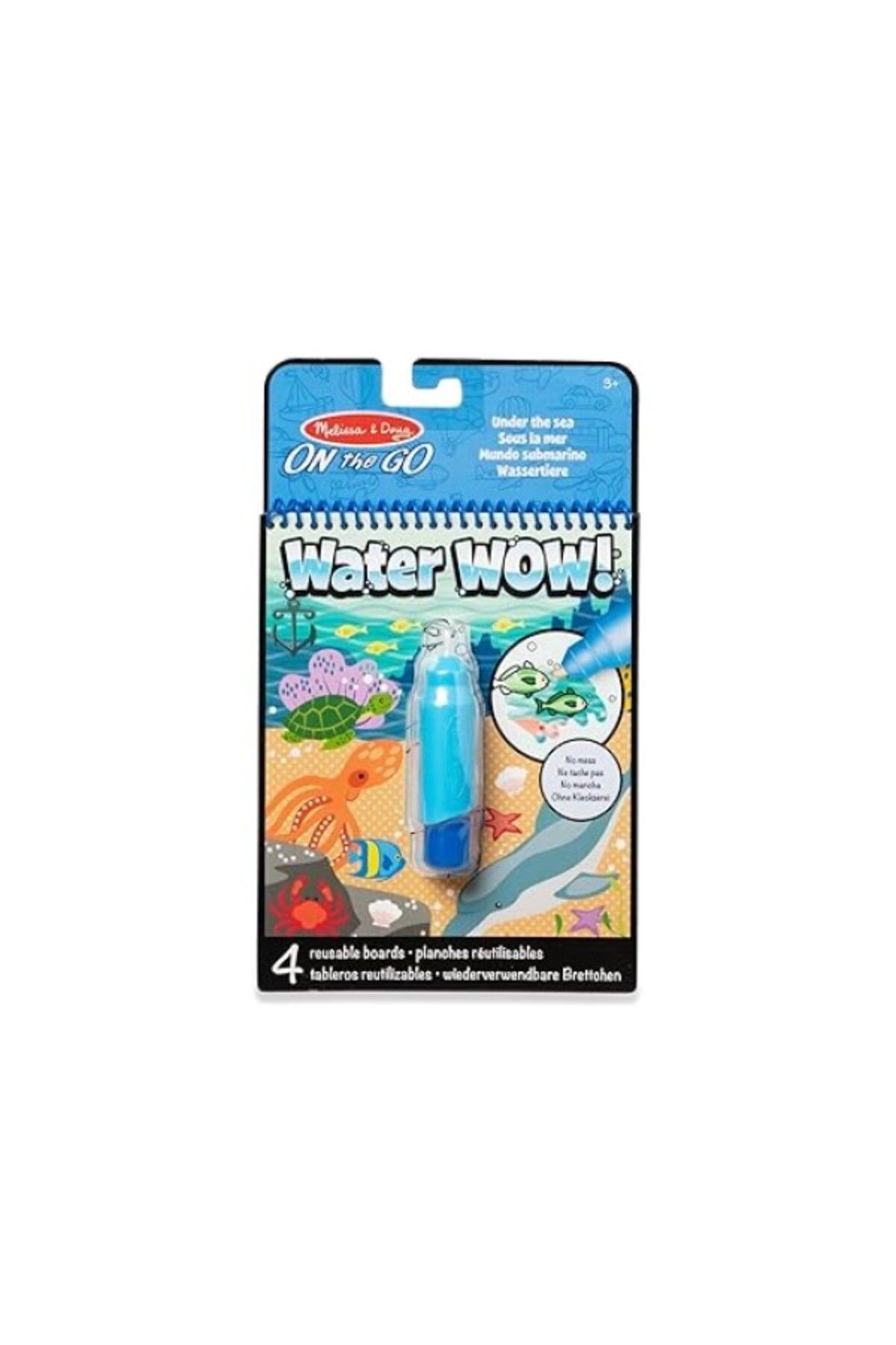 ShopZum Melissa & Doug Water Wow Su Ile Boyama Kitabı, Deniz
