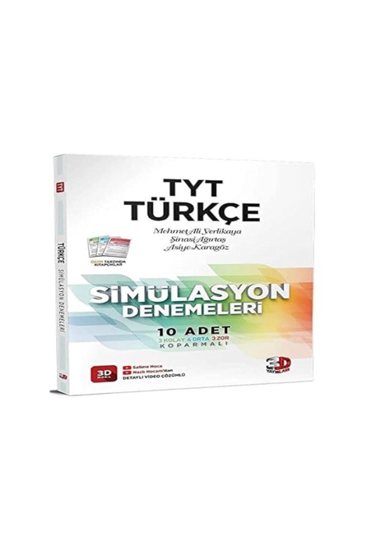 ShopZum 3D Yayınları Tyt Türkçe Simülasyon Denemeleri -