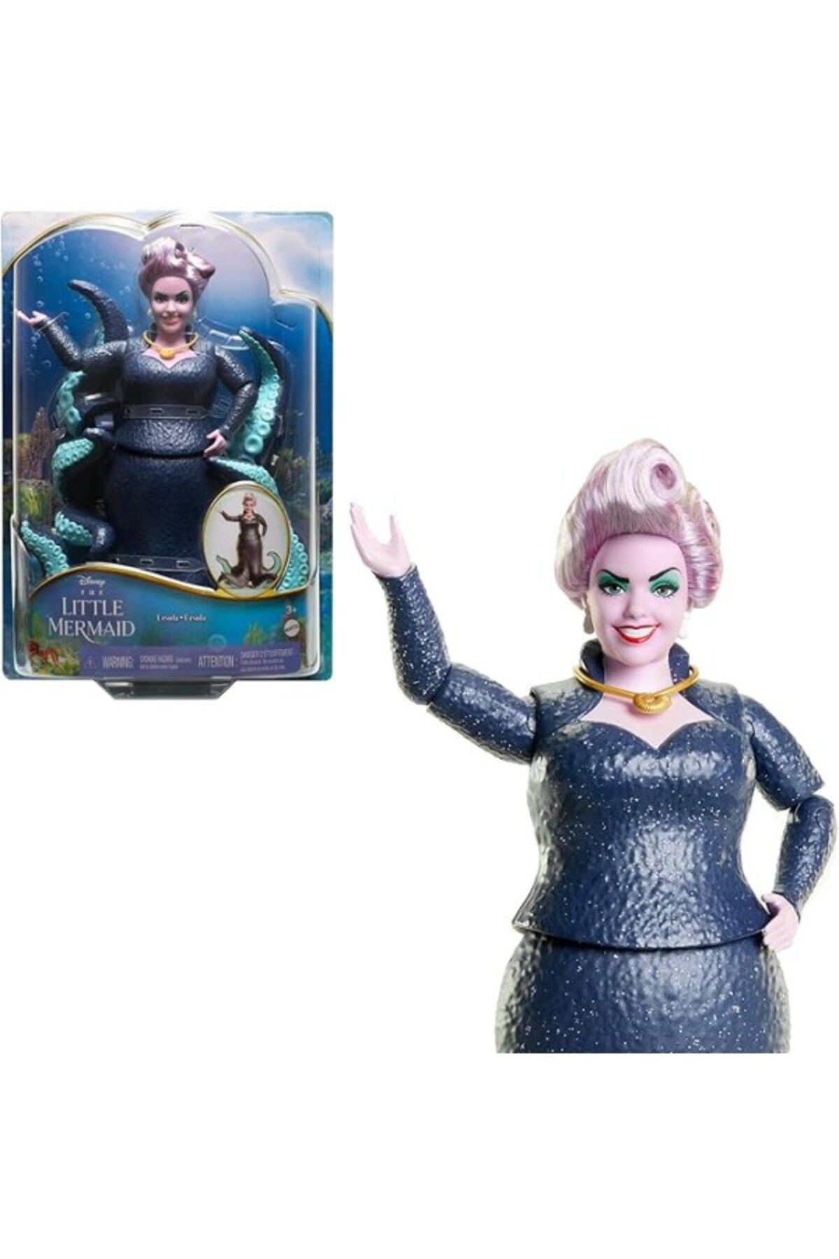ShopZum Disney The Little Mermaid Prenses Kötü Deniz Cadısı, Disney The Little Mermaid, Çok Renkli