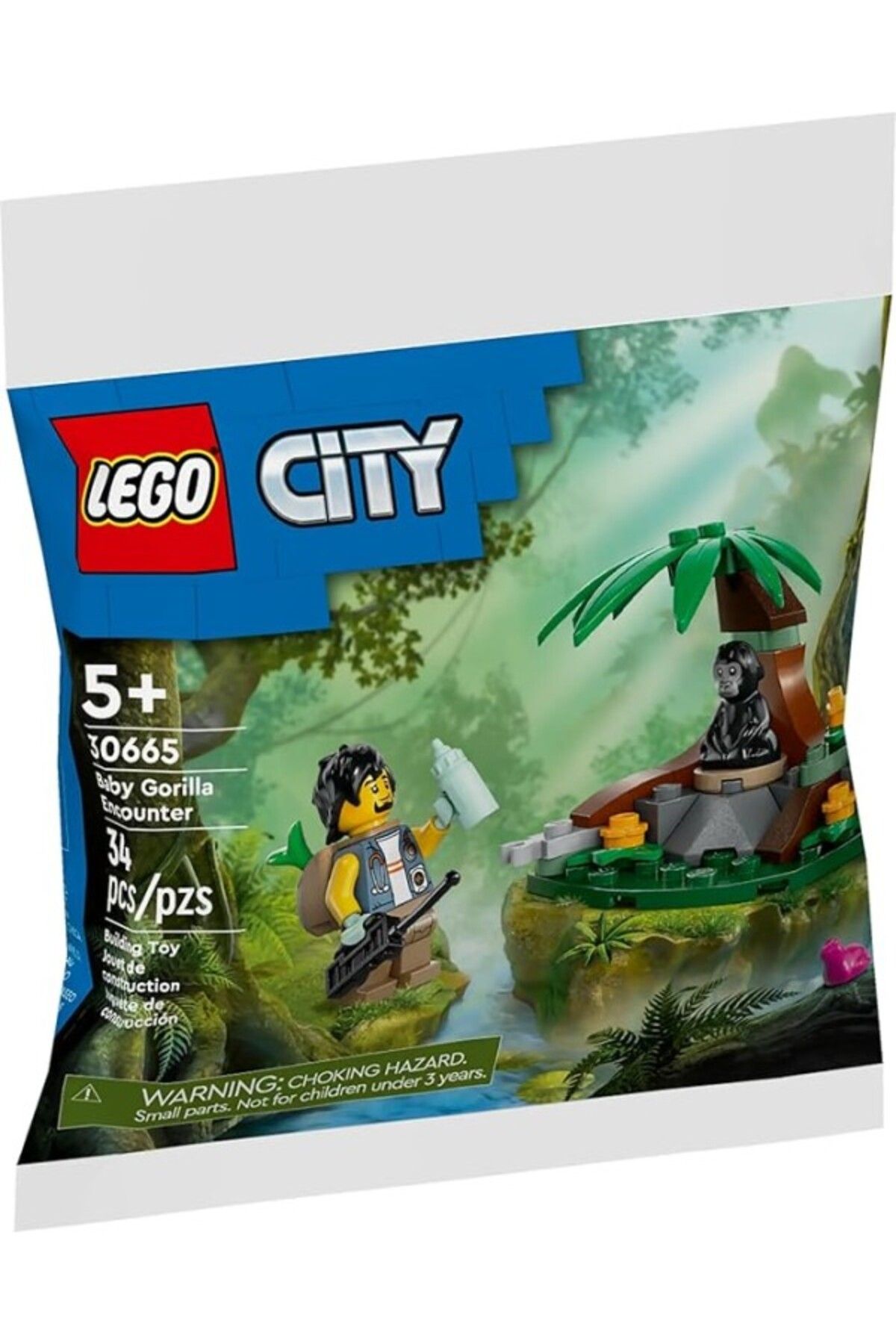 ShopZum City 30665 Baby Gorilla Encounter